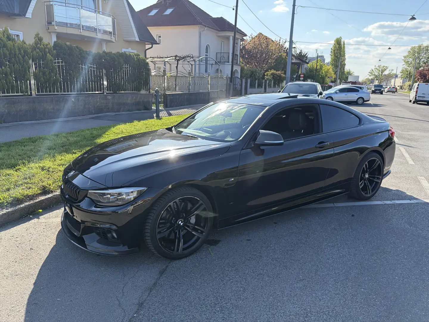 BMW 440 440i Coupe M Heck Ohne Opf Finanzierung Möglich Schwarz - 1
