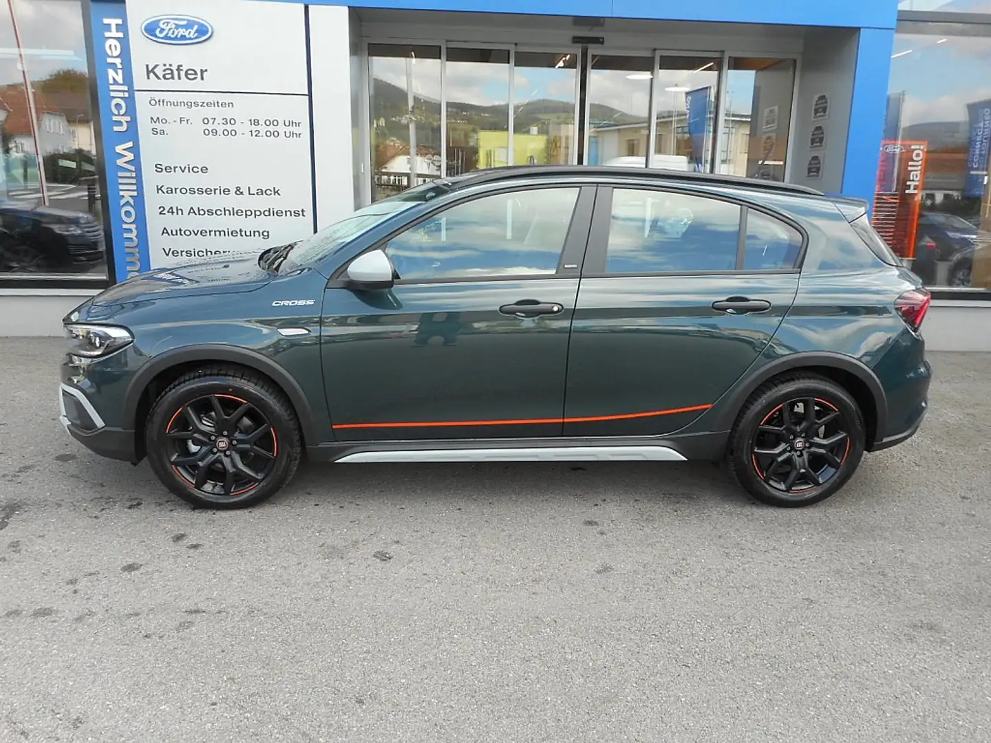 Fiat Tipo Cross FireFly Turbo 100 Garmin*SAFETY PLUS PAKET* Verde - 2