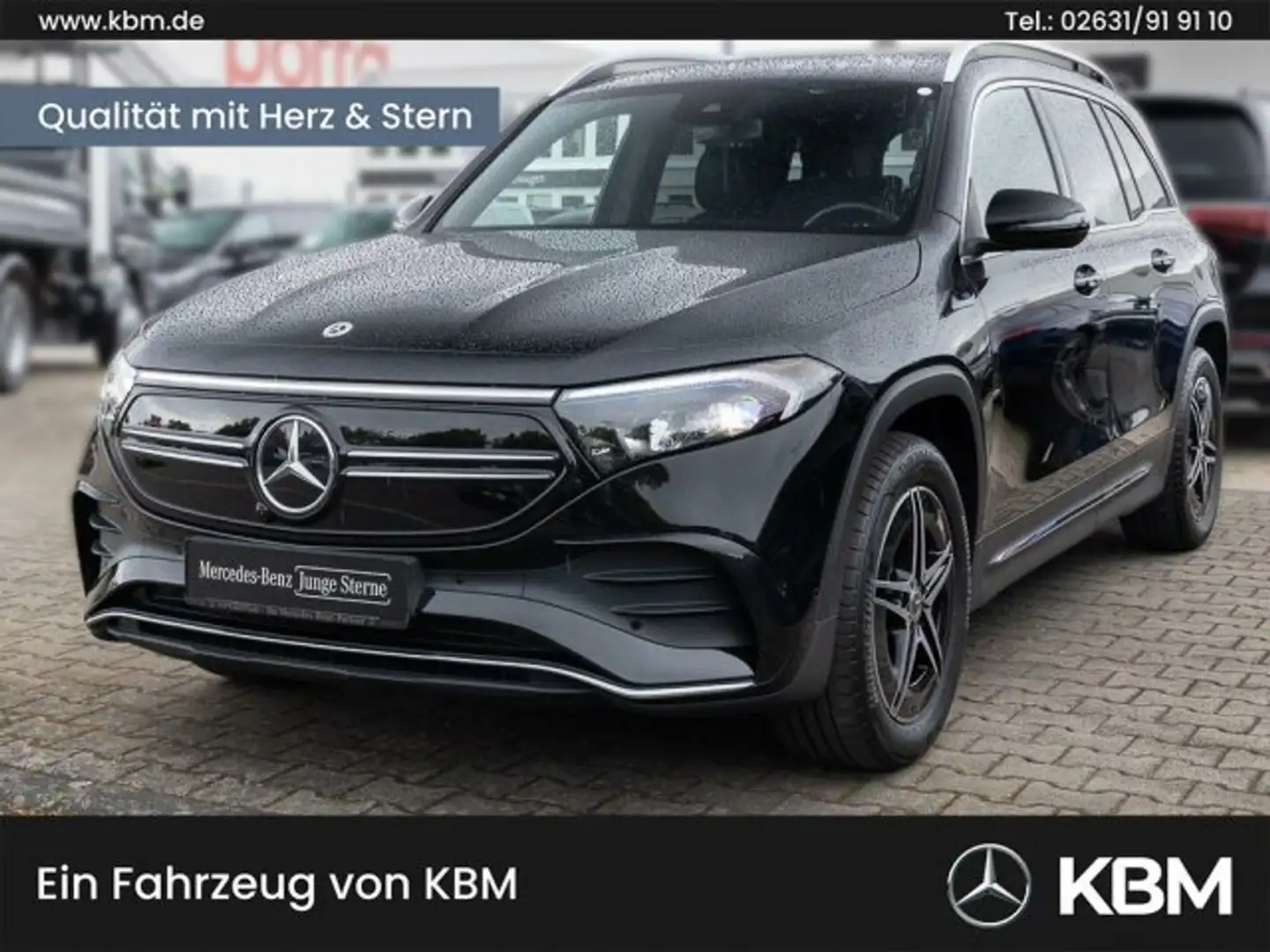 Mercedes-Benz EQB 250 EQB 250 AMG°ADVANCED°LEDER-PAK°VOLLDIGI°KEYL°LED Noir - 1