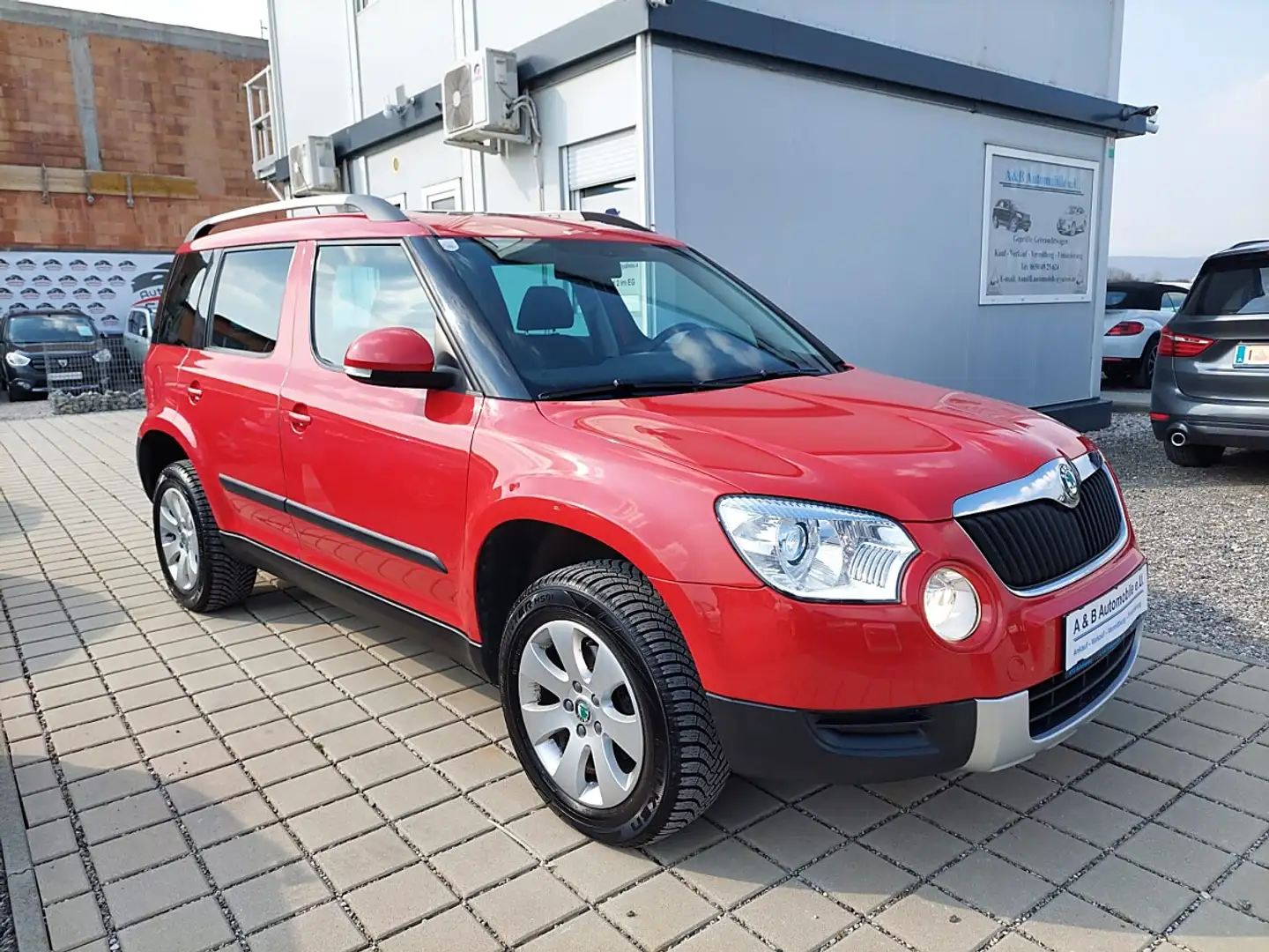Skoda Yeti 4x4 Twenty Elegance 2,0 TDI CR DPF DSG Erster B... Rot - 1