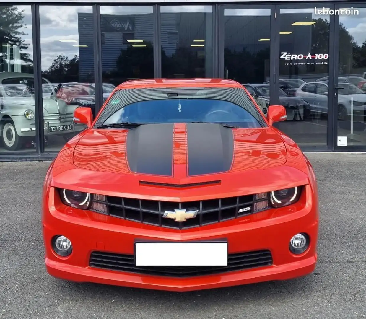 Chevrolet Camaro V8 405ch Boite Auto Orange Inferno Gold - 2