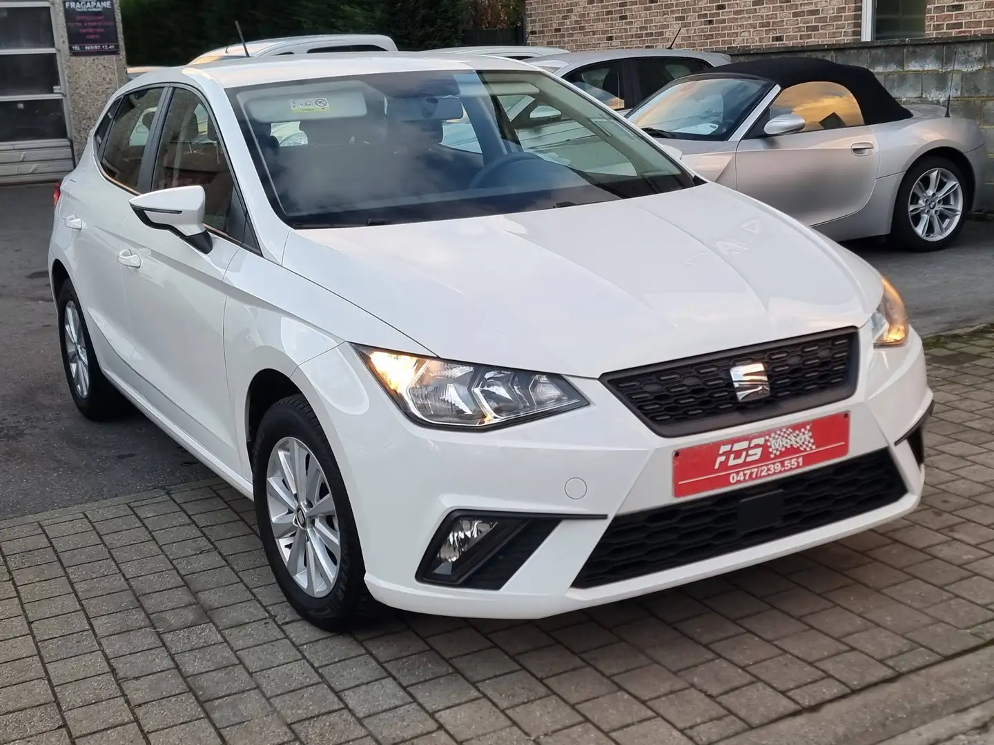 SEAT Ibiza 1.0i MPI Style (EU6AP) 63.892.KM GARANTIE 1AN Blanc - 1