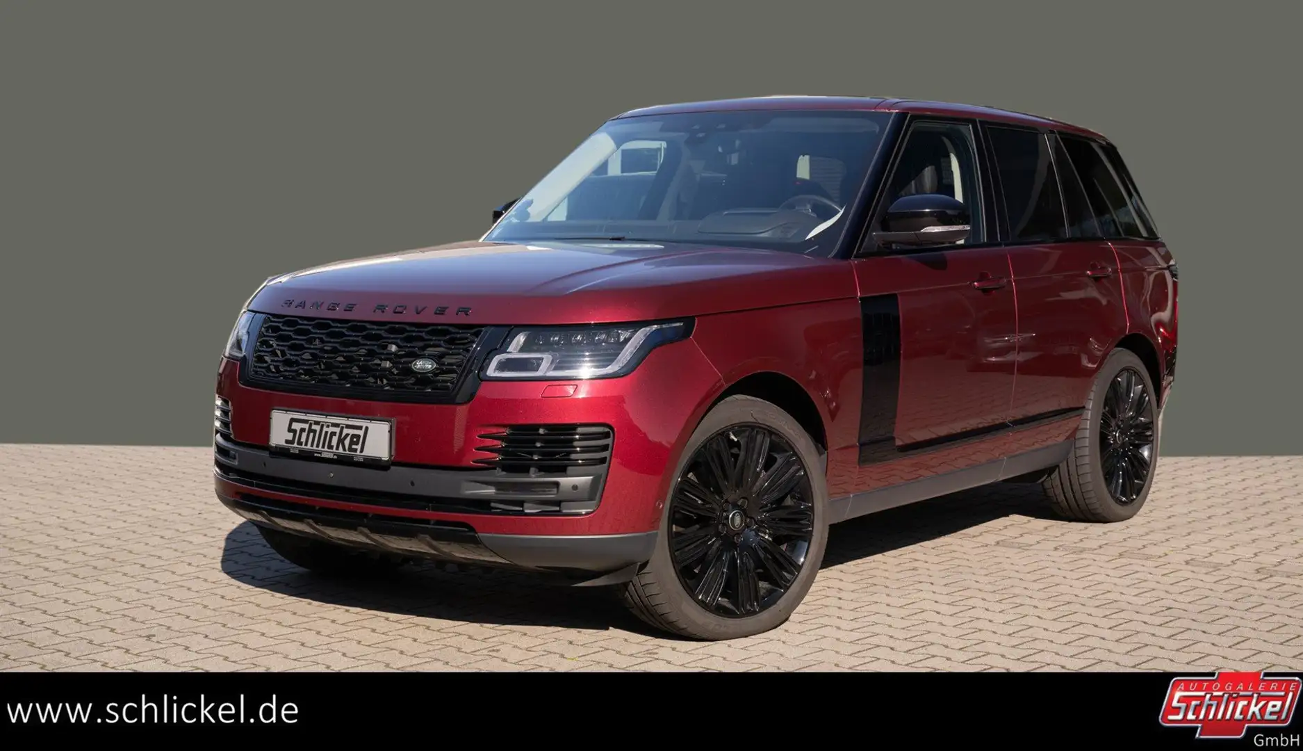 Land Rover Range Rover 5.0 Autobiography Head-up ACC Sonderlackierung SVO Rojo - 1
