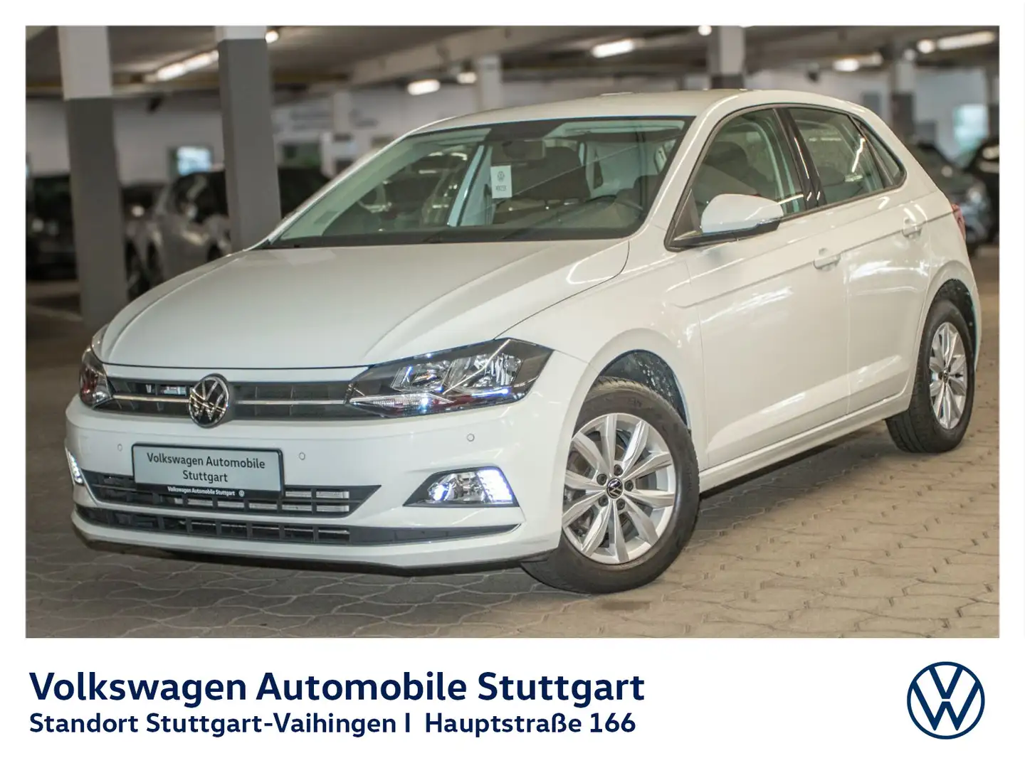 Volkswagen Polo VI Highline 1.0 TSI SHZ APP-Connect Weiß - 1