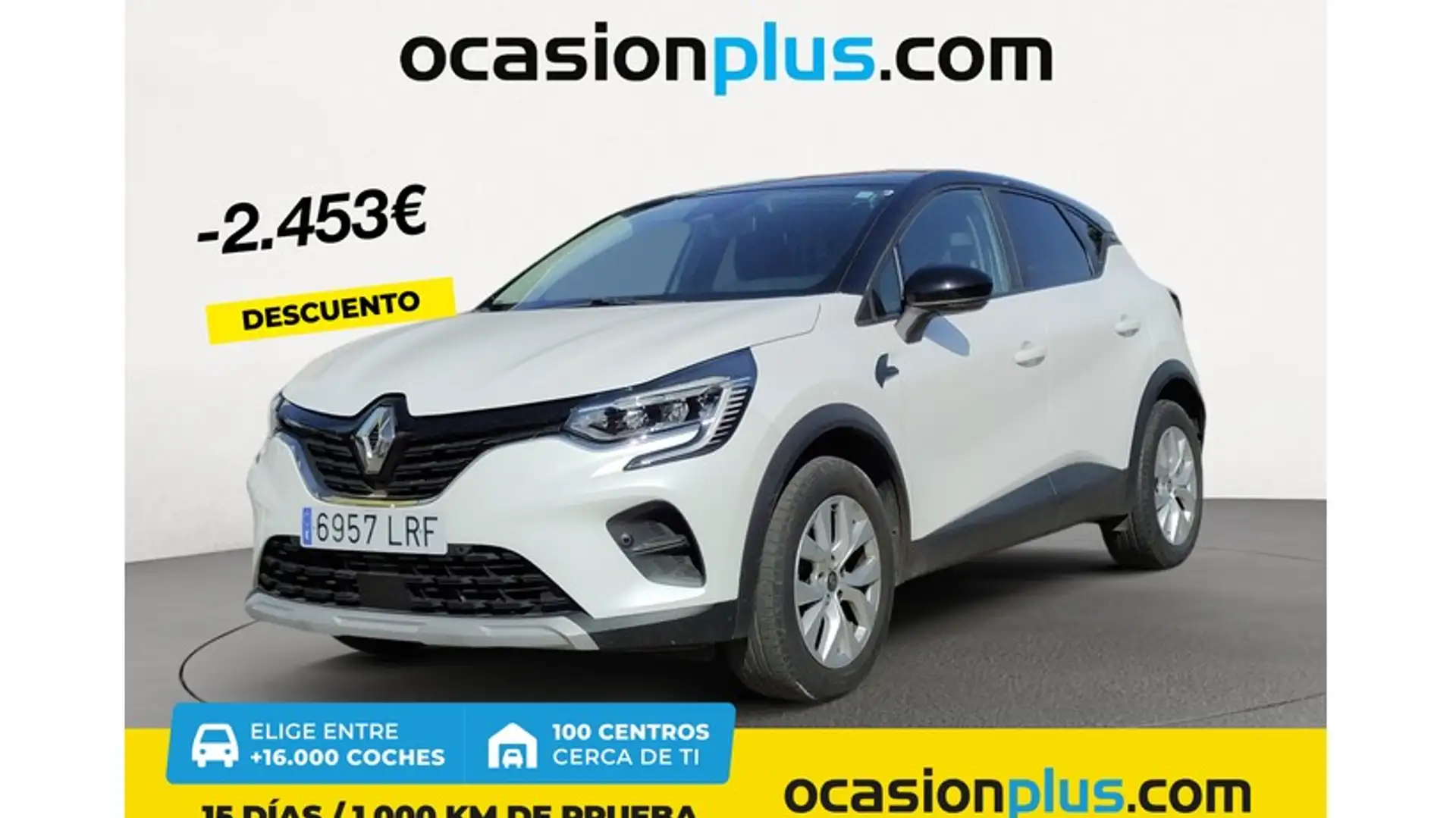 Renault Captur TCe Intens 74kW GLP Weiß - 1