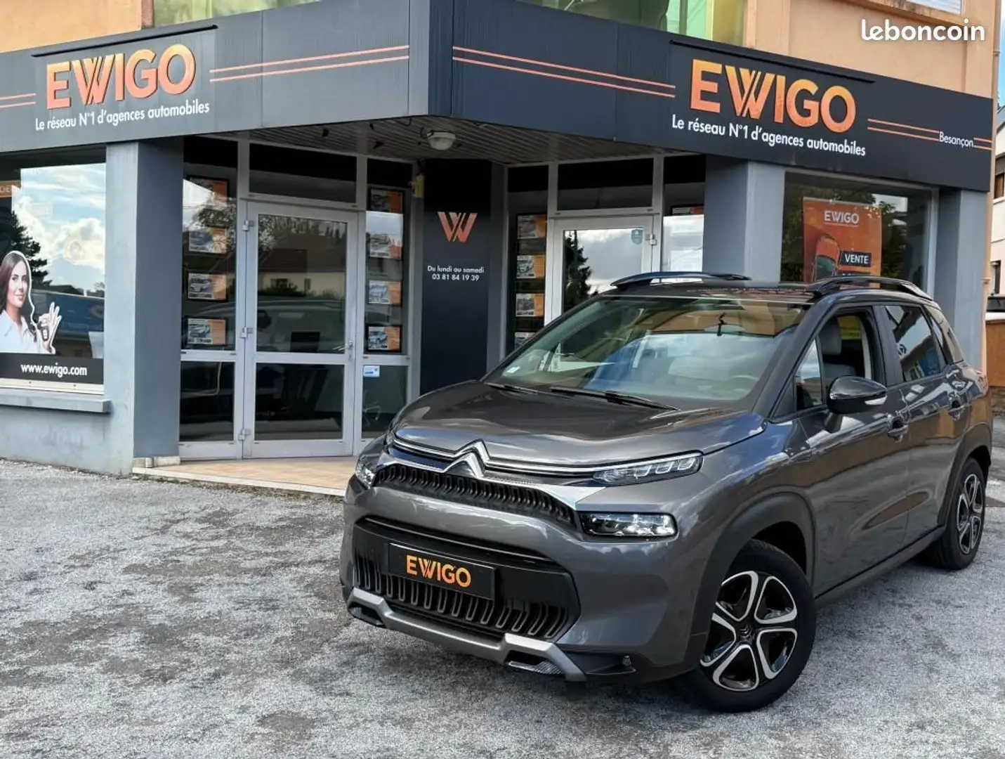 Citroen C3 Aircross Citroën 1.2 PURETECH 110 CH FEEL PACK BVM6 Distribution Faite Grau - 1