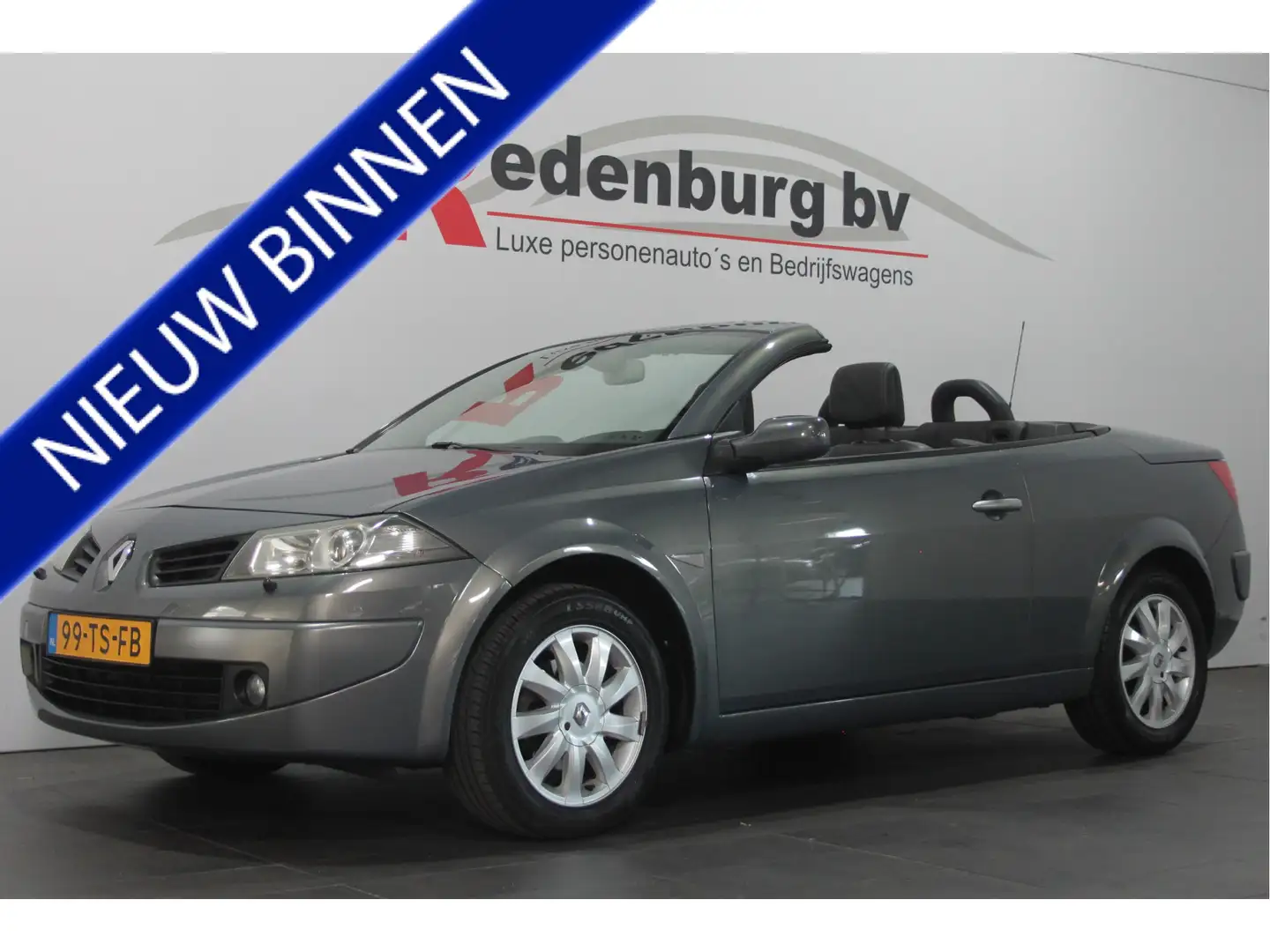 Renault Megane Coupé-Cabriolet 1.6-16V Tech Line - Automaat - Ele Grijs - 1