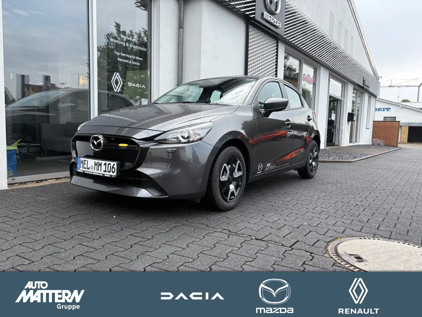 Mazda 2 Mazda 2 Center-Line AC|CarPlay|LED Gris - 1