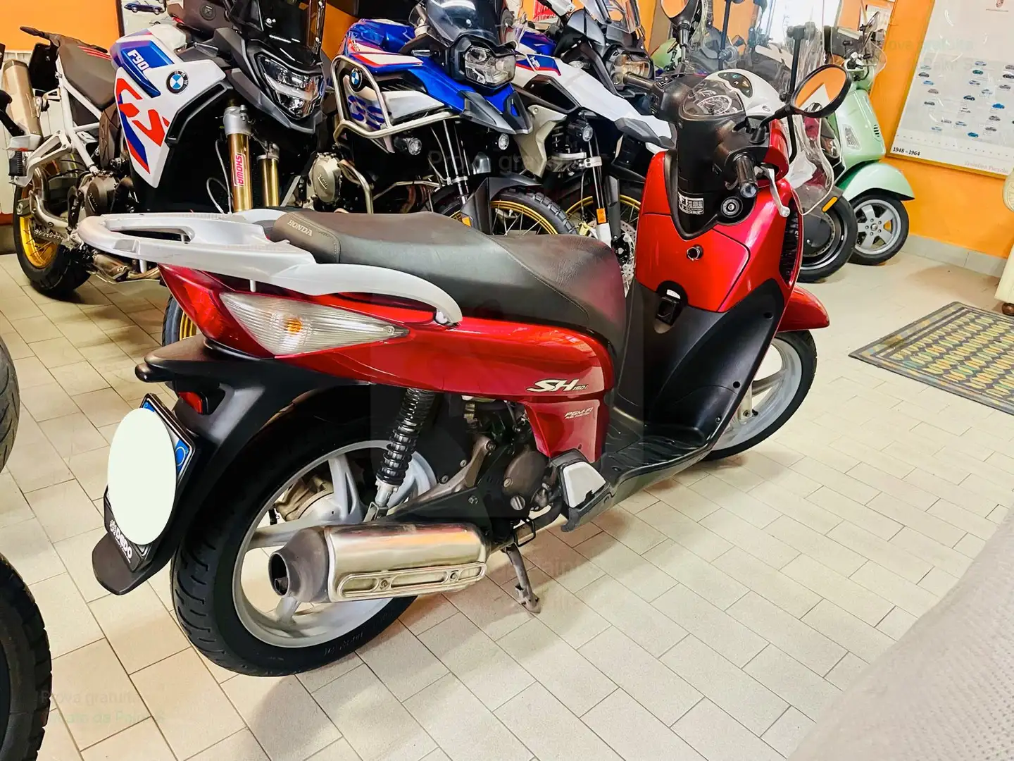 Honda SH 150i BORDEAUX Roşu - 2
