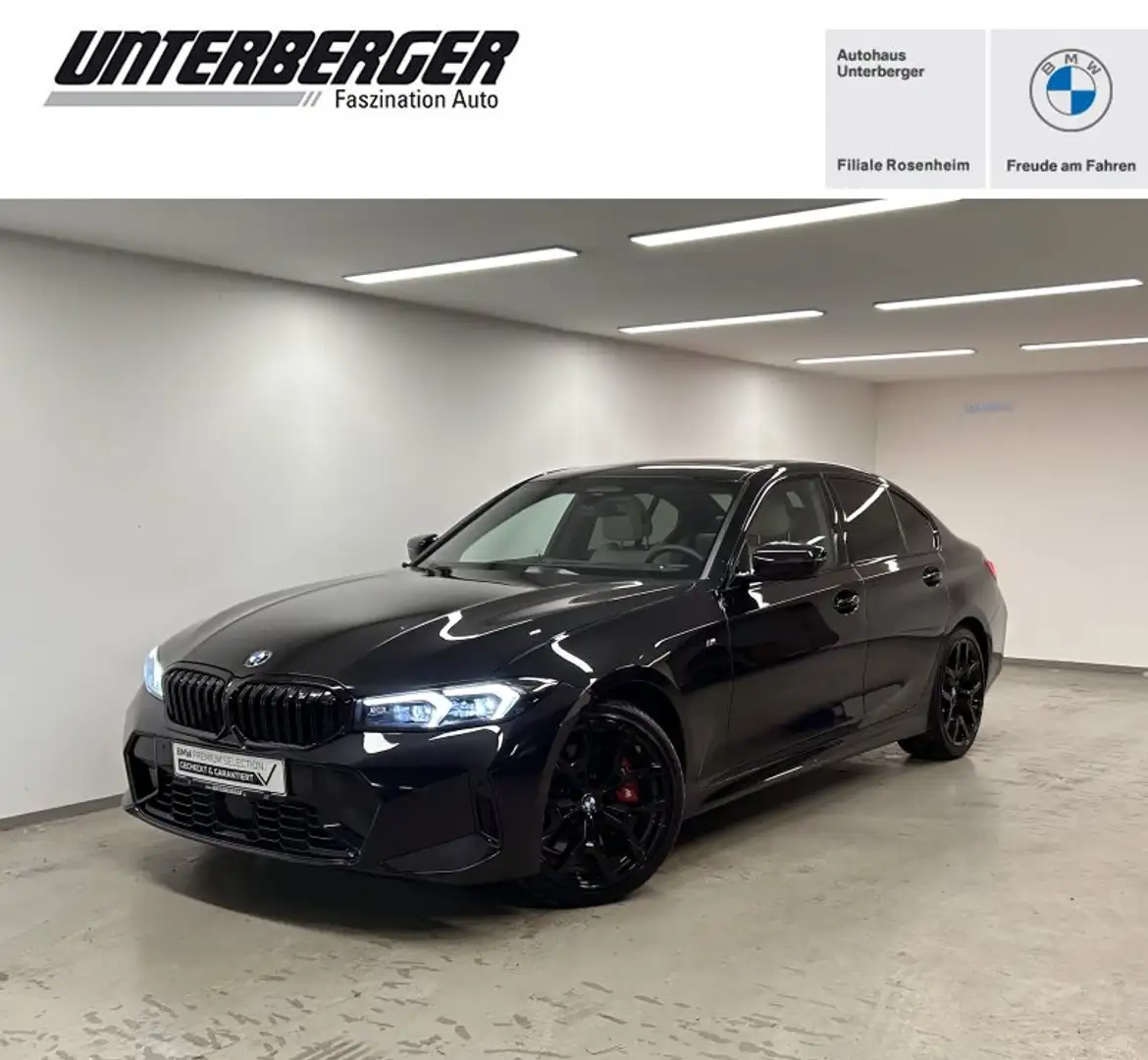 BMW 330 d xDrive Limousine M Sportpaket Pro DA. Prof. PA. Noir - 1