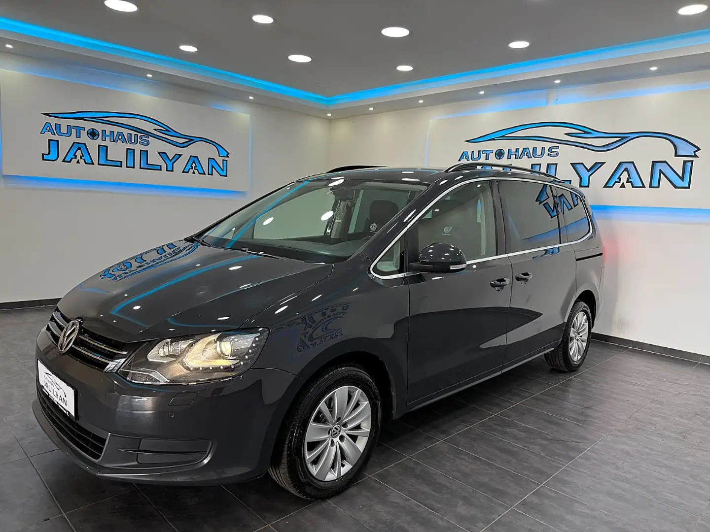 Volkswagen Sharan Comfortline BMT 2,0 TDI DSG, AHK, STANDHEITZUNG... Gris - 2