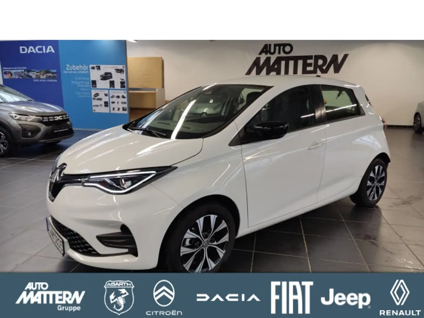 Renault ZOE Zoe Evolution EV50 110hp E-Tech 100% elektrisch Weiß - 1
