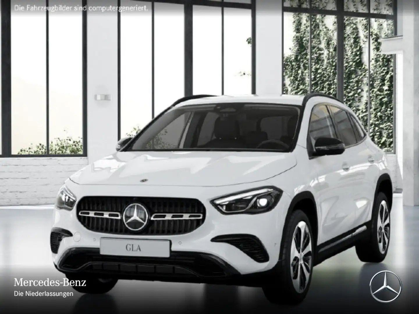 Mercedes-Benz GLA 250 4M PROGRESSIVE+NIGHT+360°+MULTIBEAM+TOTW Blanc - 2