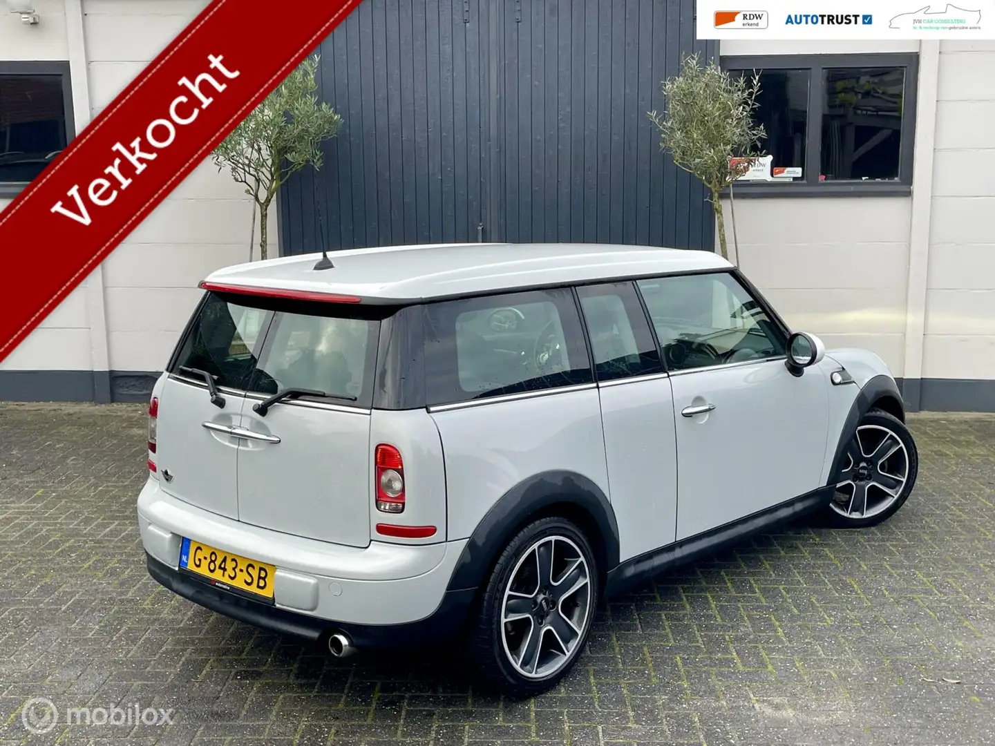 MINI One Clubman 1.4 Anniversary|RIJKLAAR|CRUISE|YOUNGTIMER! Grijs - 2