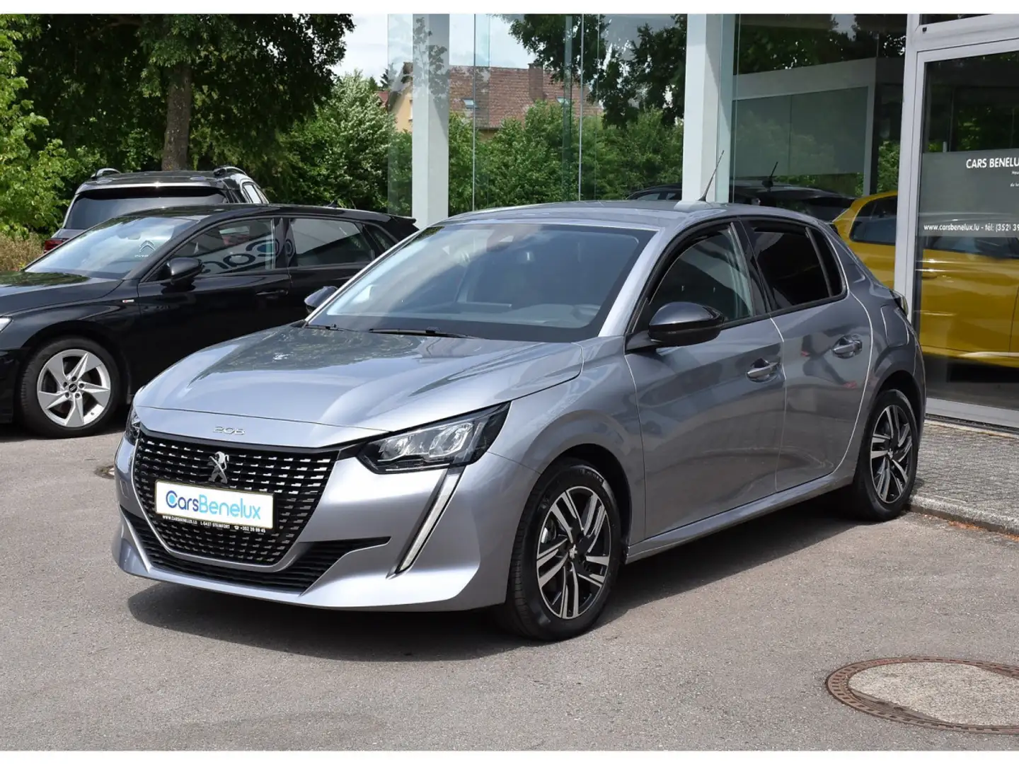 Peugeot 208 1.2 PureTech Allure REGUL GPS LANE CAM 1° MAIN Argent - 2