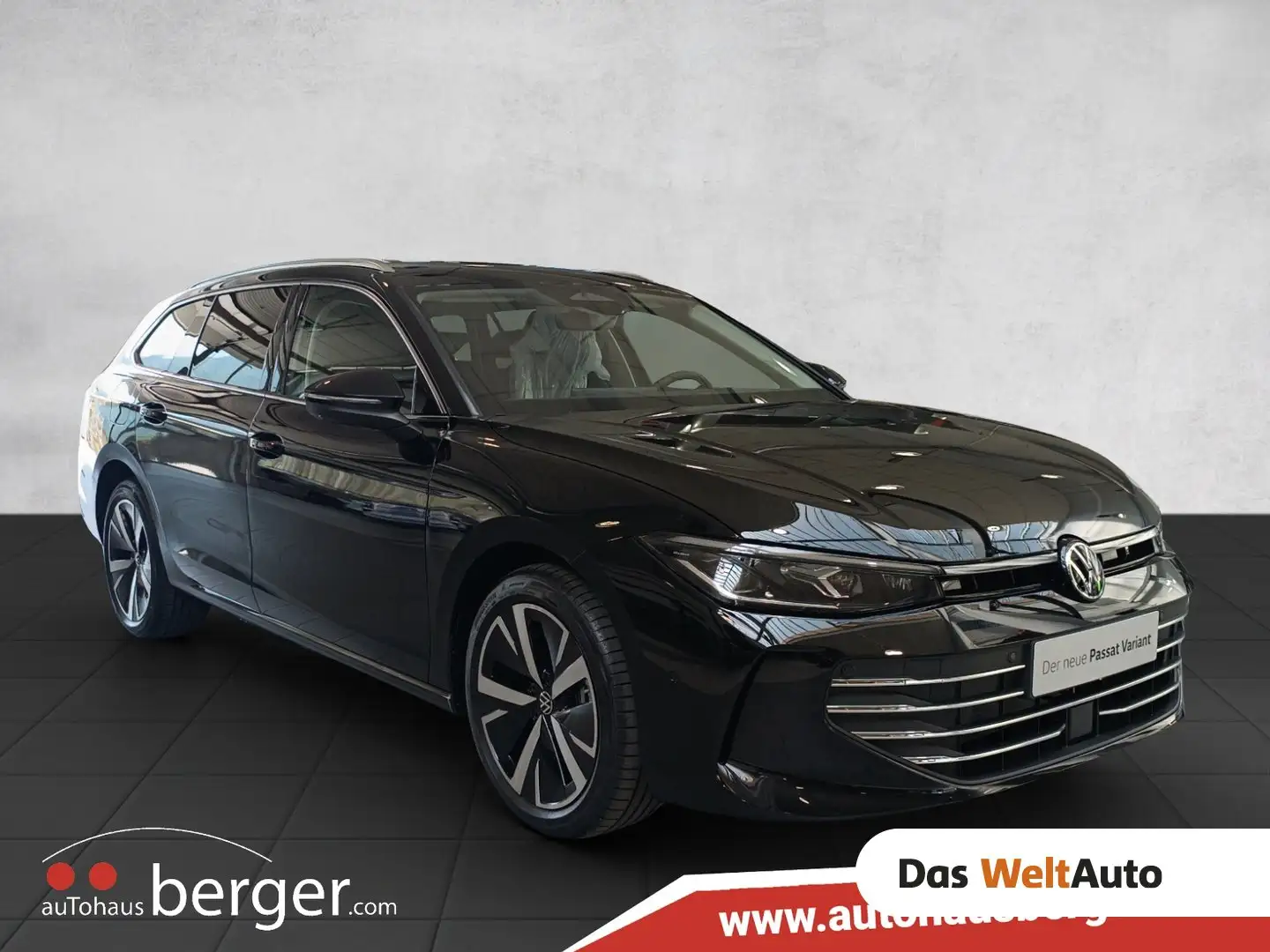 Volkswagen Passat Variant Business TDI 4MOTION DSG Schwarz - 1