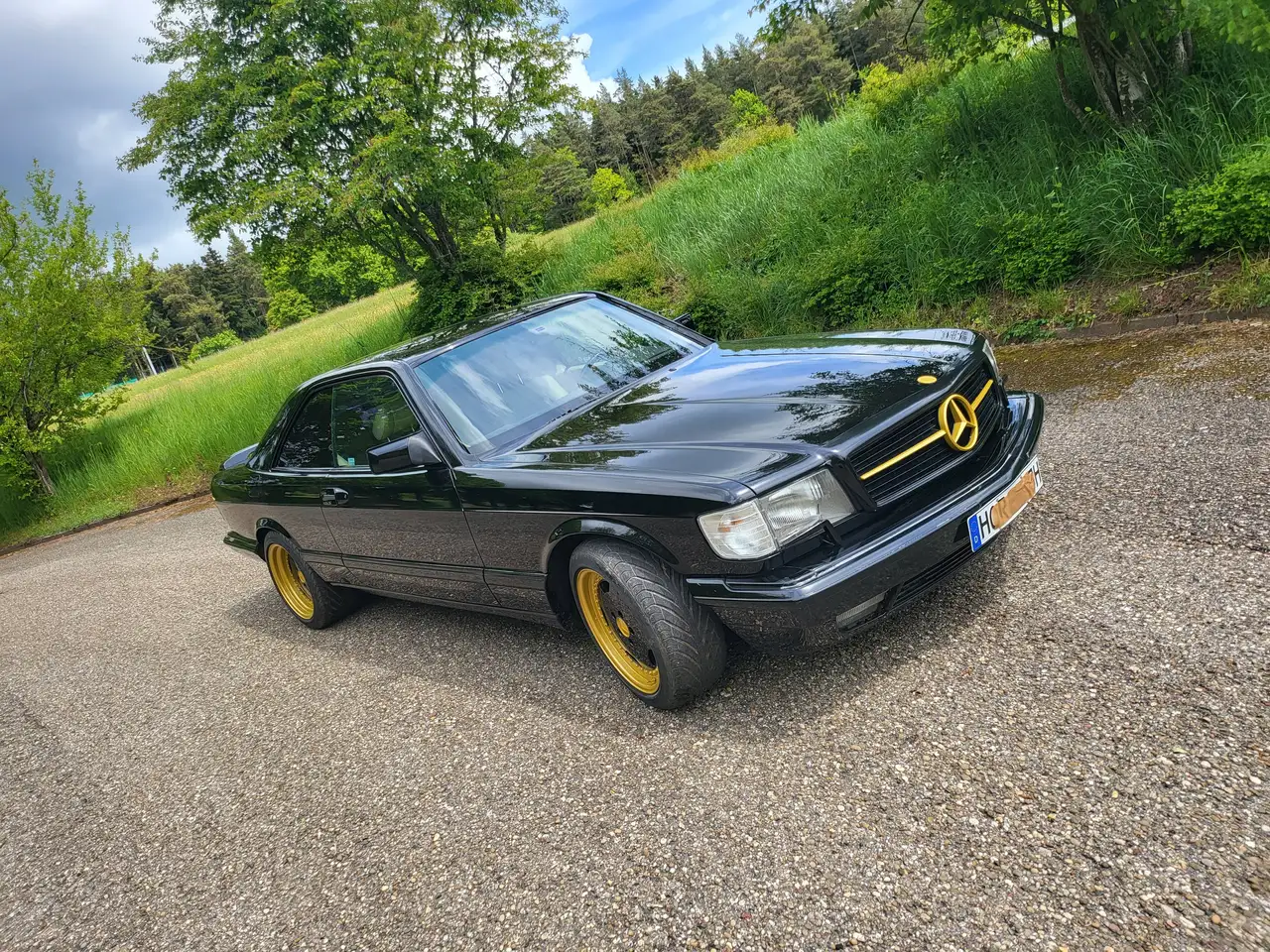 Mercedes-Benz 560 SEC C126 ESSD H-Oldtimer Zulassung, foto 1