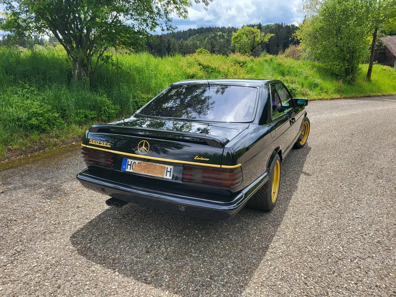 Mercedes-Benz 560 SEC C126 ESSD H-Oldtimer Zulassung, foto 9