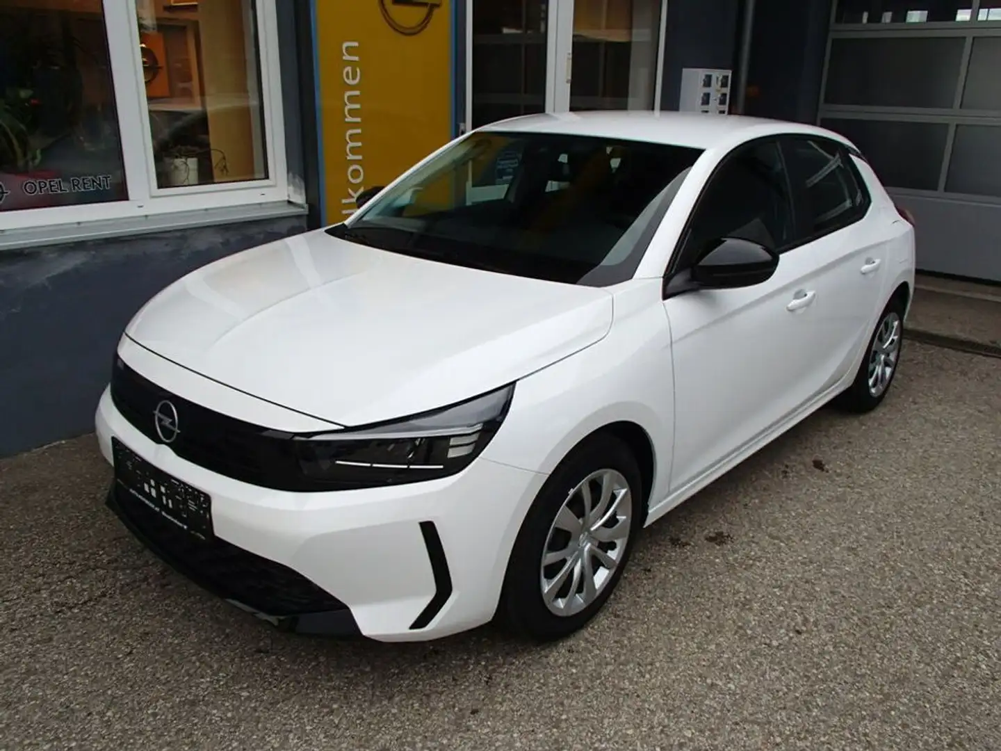 Opel Corsa Basis, Winterpaket, Mittelarmlehne,... Blanc - 2