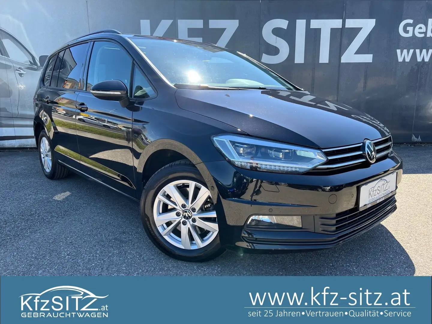 Volkswagen Touran Comfortline 2,0 TDI 7 Sitze DSG| NP €56.000 Schwarz - 1