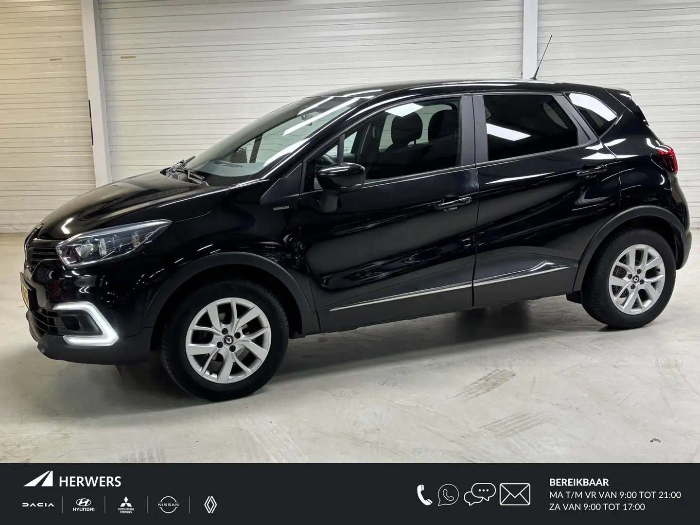 Renault Captur 0.9 TCe Limited / Airco / Apple Car Play & Android Noir - 1