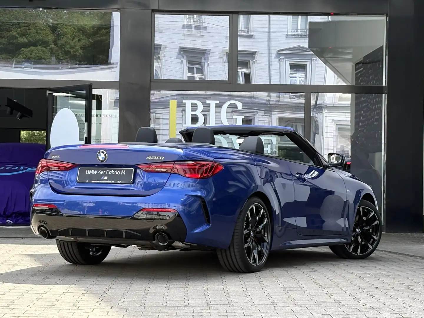 BMW 430 i xDrive Cabrio M Sport DA Prof. PA+ H/K 19" Albastru - 2