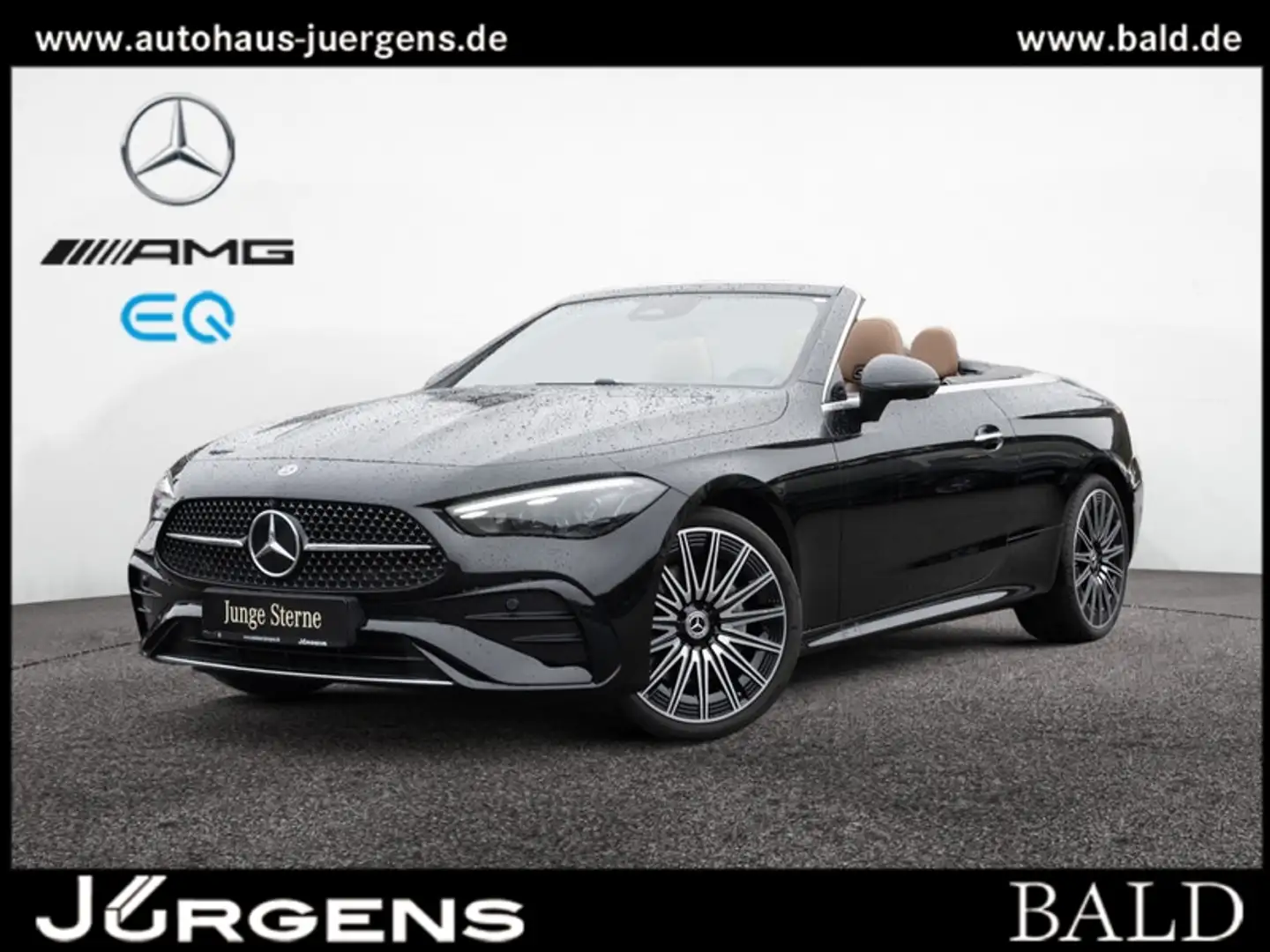 Mercedes-Benz CLE 220 d Cabrio AMG-Sport/Burm/AHK/Memo/Totw/20 Schwarz - 1