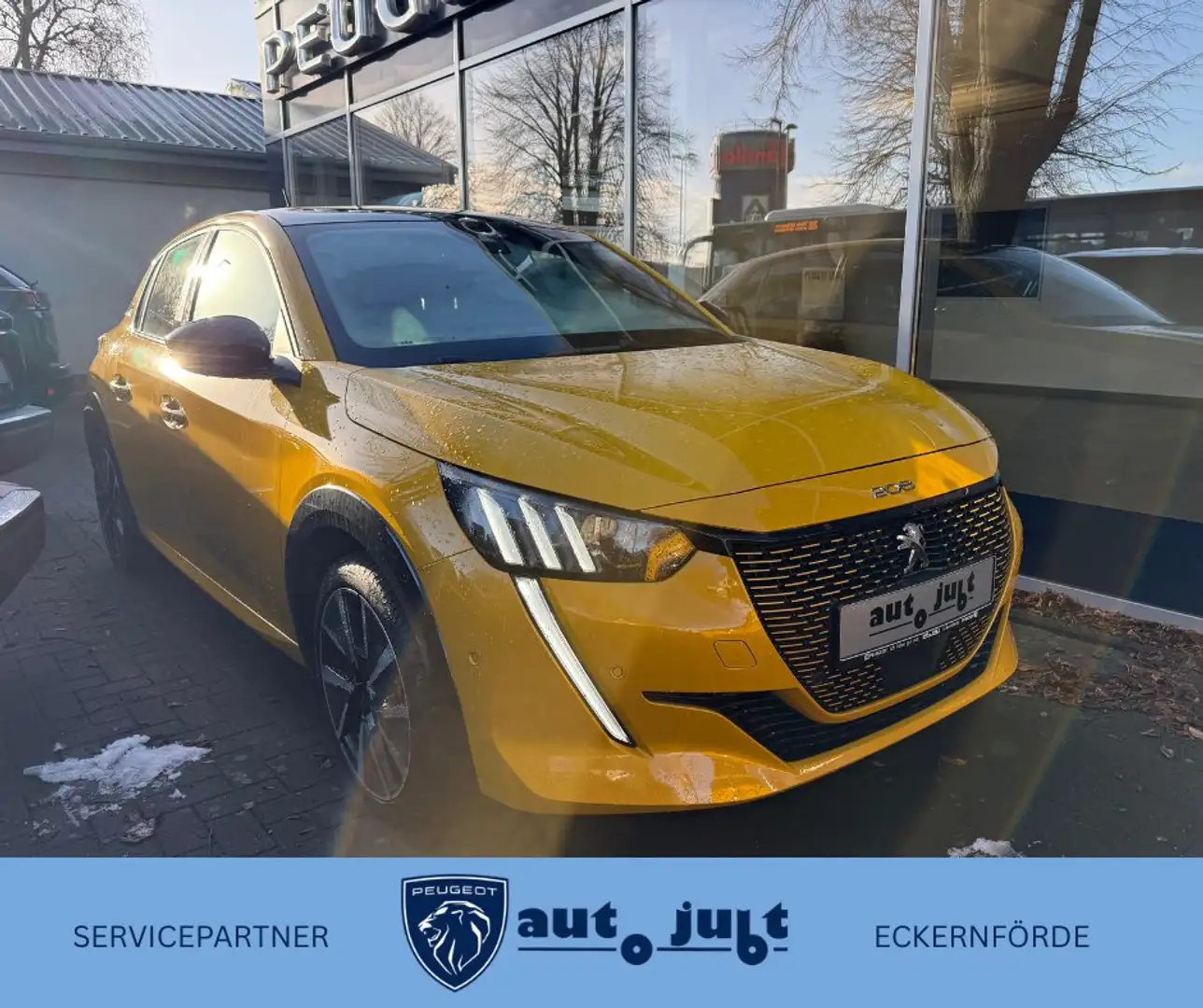Peugeot 208 e-208 GT Gelb - 1