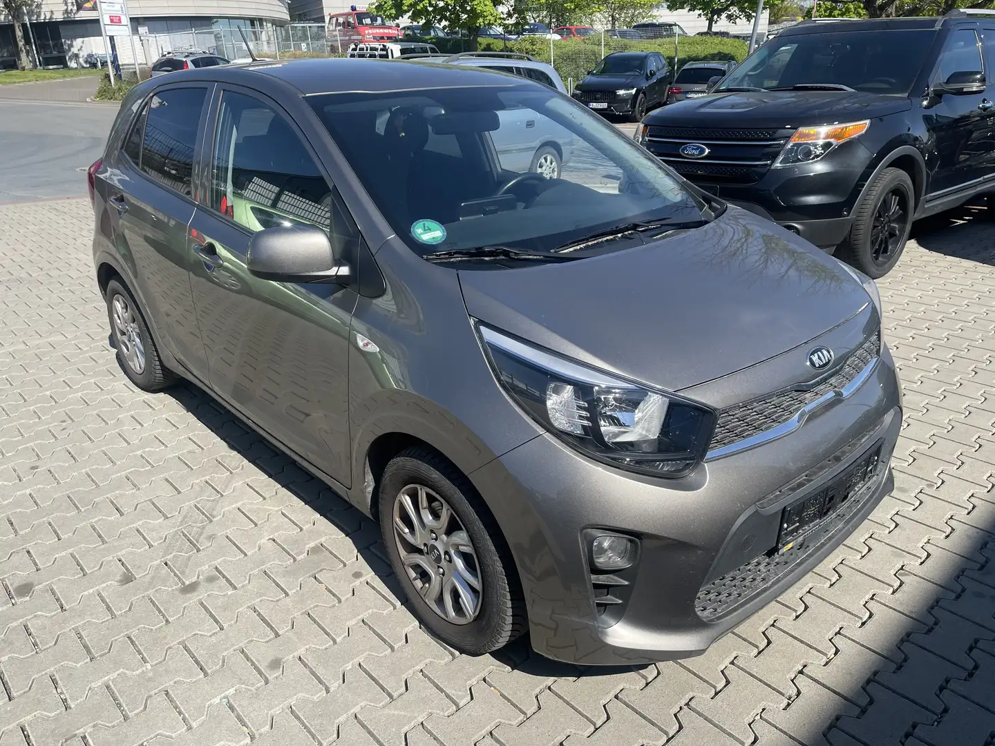 Kia Picanto 1.2 Top Zustand 1 Hand 27tKM Grau - 2