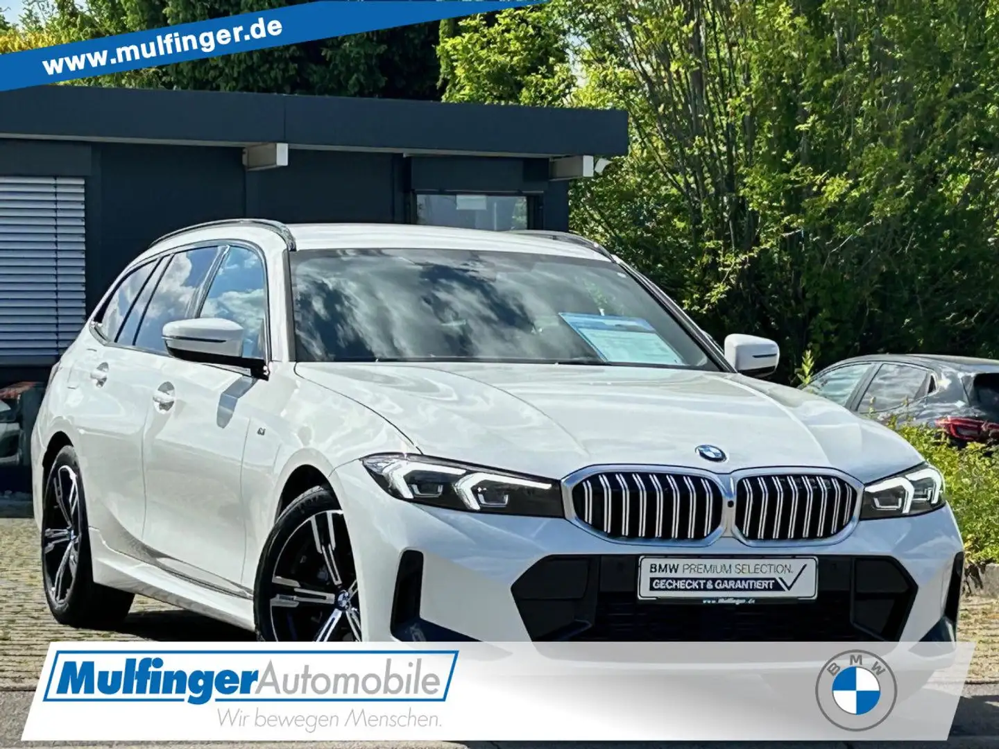 BMW 318 i T. M Sport FACELIFT HUD SurView LiveProf.P+ Weiß - 1