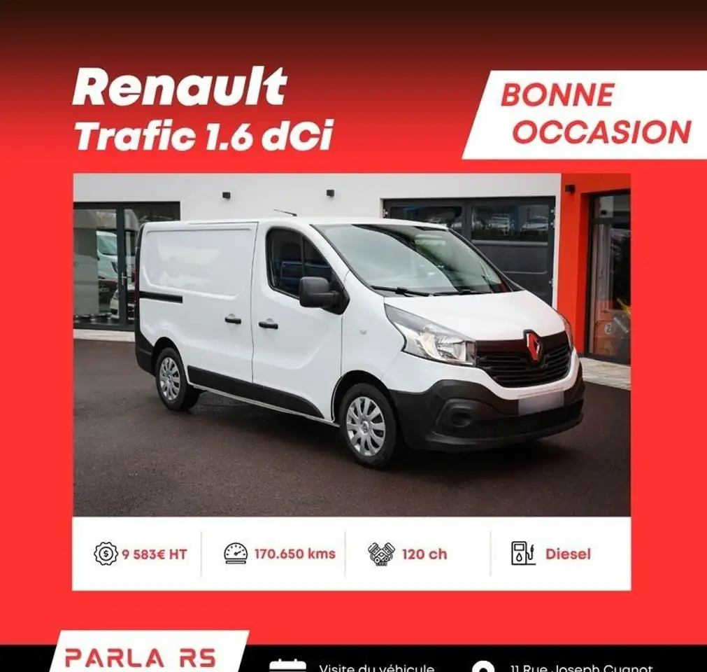Renault Trafic 1.6 dCi 120ch L1H1 Energy