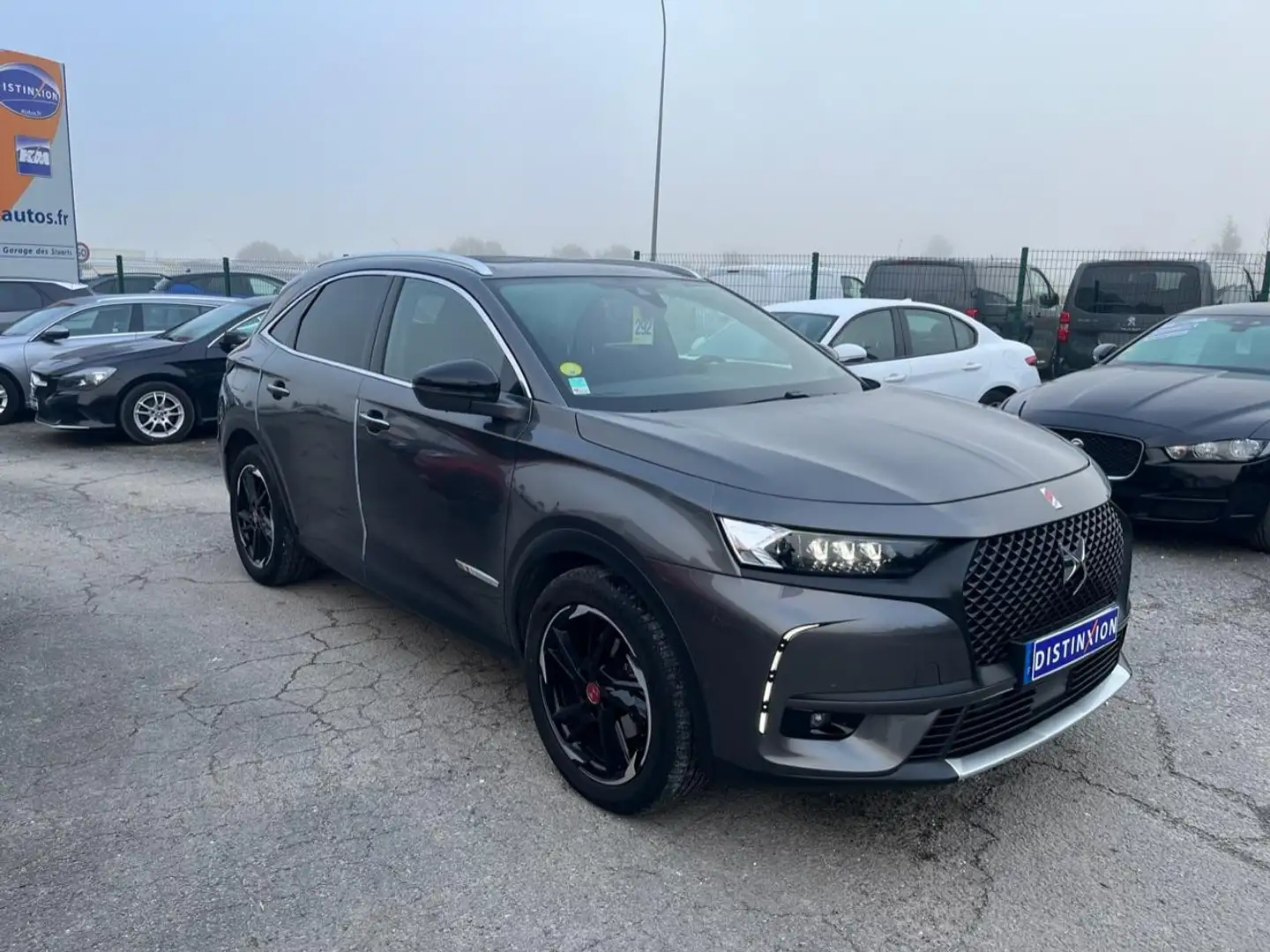 DS Automobiles DS 7 Crossback 2.0 BLUEHDi - 180 - BV EAT8 - PERFORMANCE LINE Gris - 2