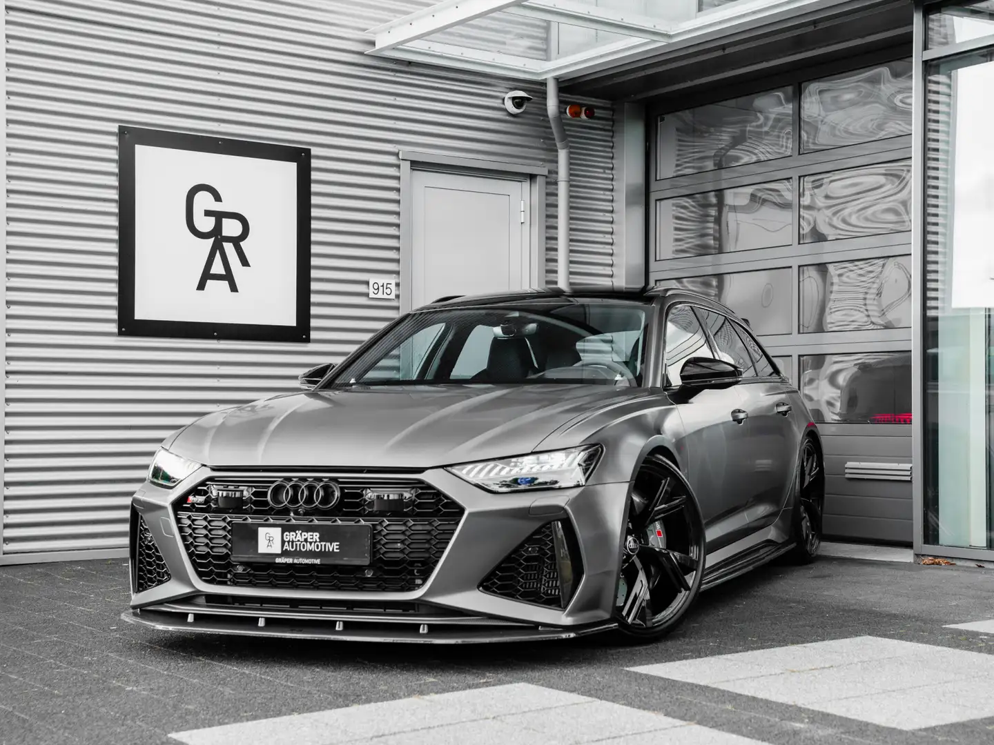 Audi RS6 Avant 4.0 TFSI quattro | B&O Advanced | Carbon | K Grijs - 1