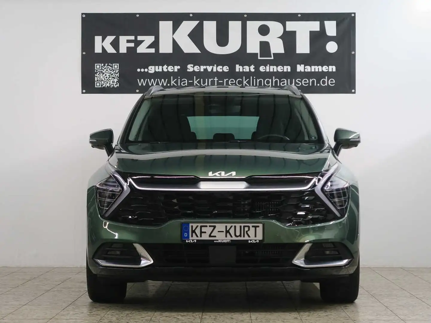 Kia Sportage 1.6 T-GDI 2WD ISG 48V DCT Spirit! Grün - 2