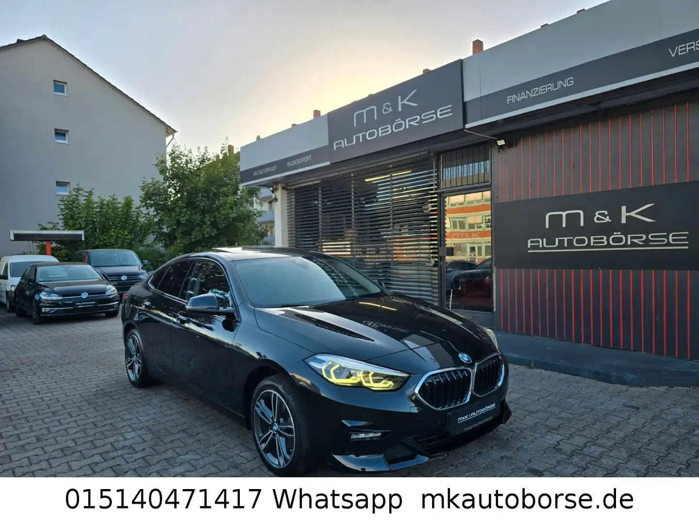 BMW 218 Baureihe 2 Gran Coupe 218 d Sport Line Schwarz - 1