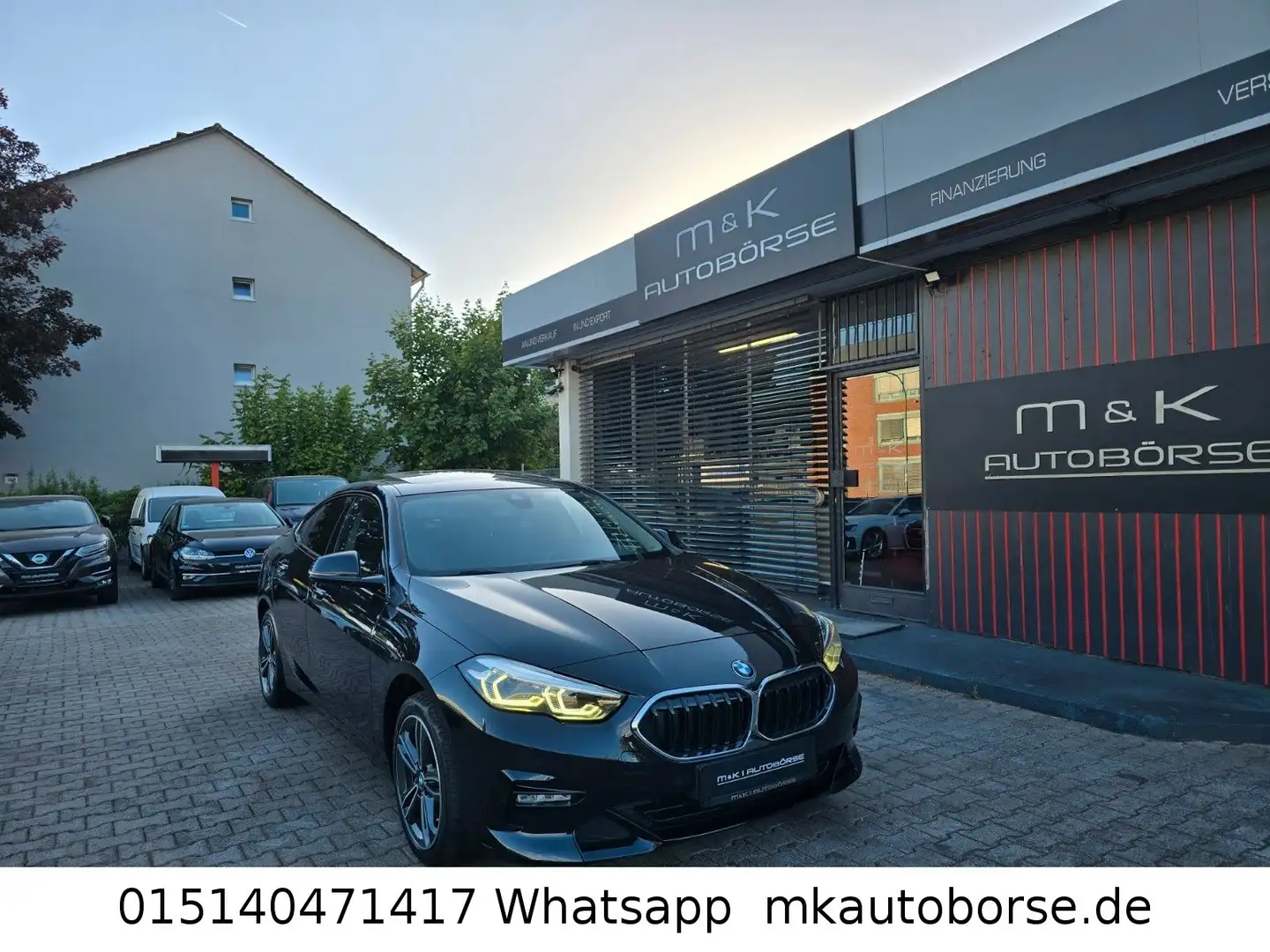 BMW 218 Baureihe 2 Gran Coupe 218 d Sport Line Schwarz - 2