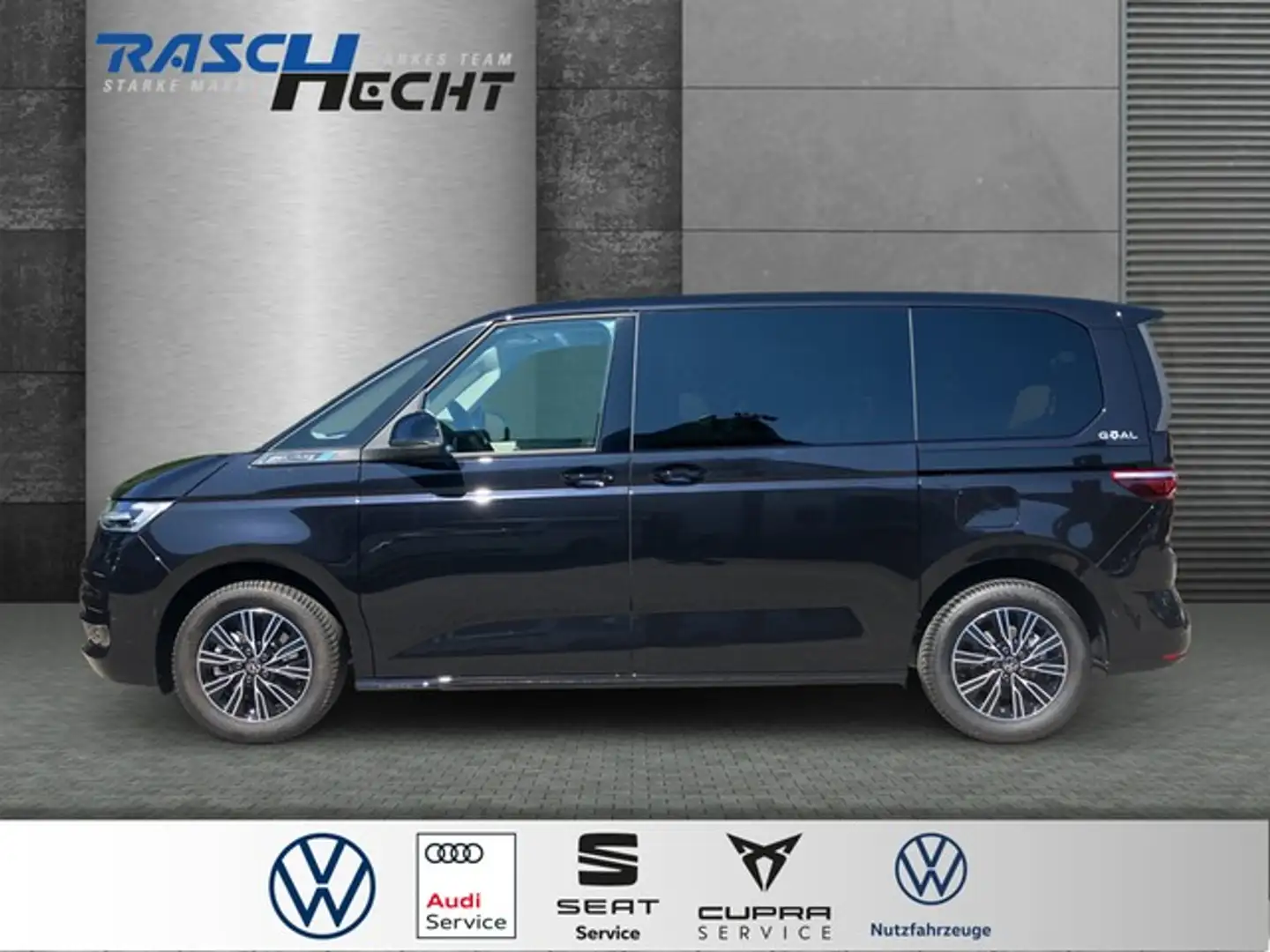 Volkswagen T7 Multivan T 7 Multivan Goal 2.0 TDI DSG*AHK*LED*NAVI*PANO Schwarz - 2