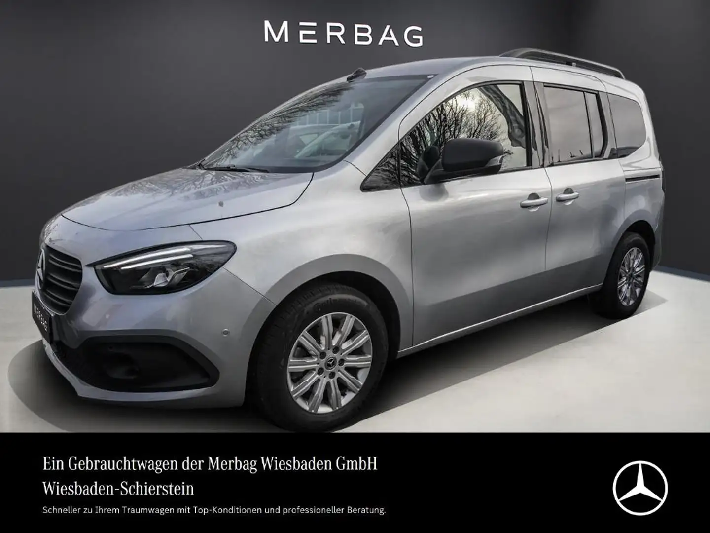 Mercedes-Benz Citan 112 CDI Navi PDC Keyless MBUX Automatik Argento - 1