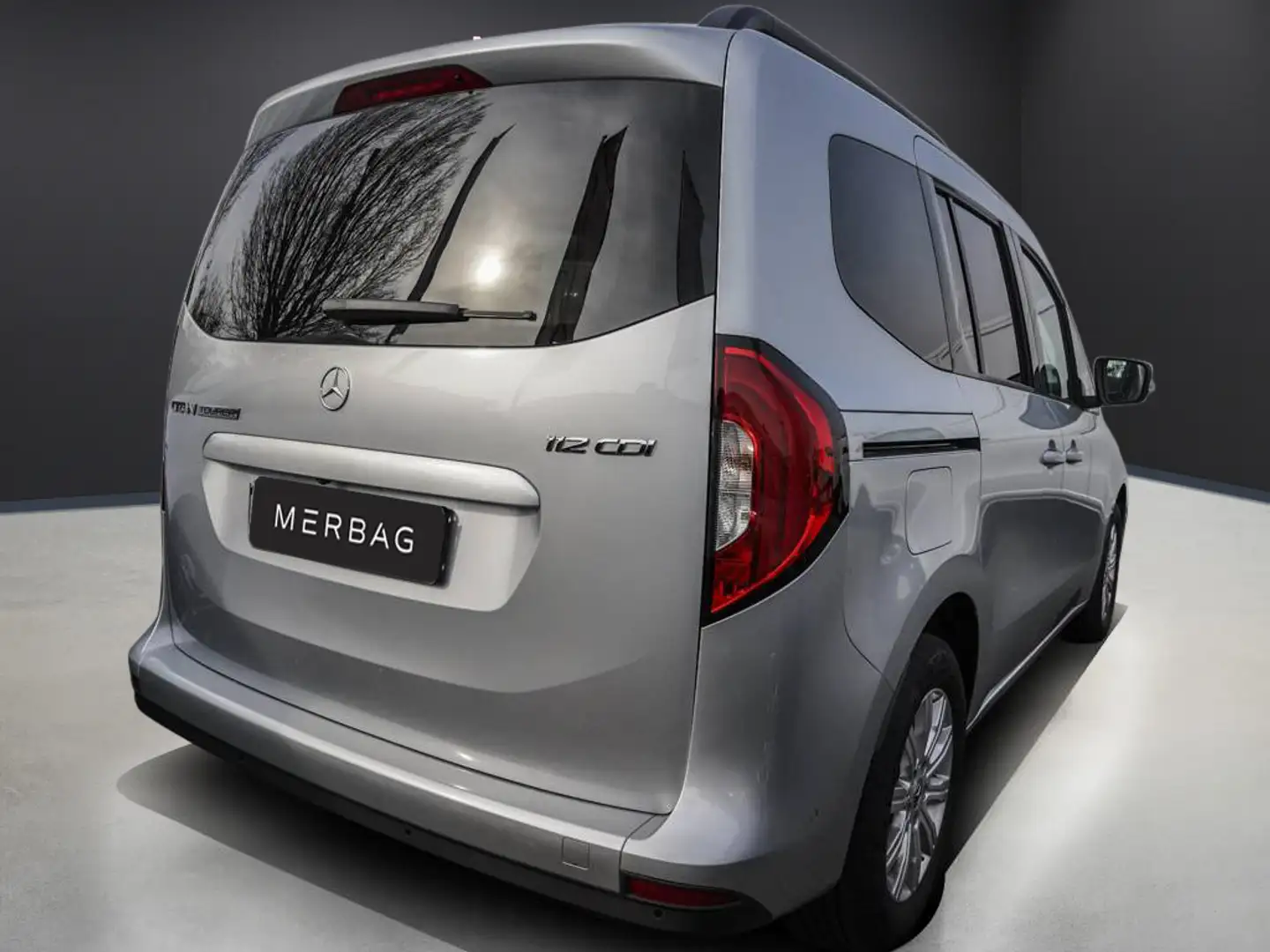Mercedes-Benz Citan 112 CDI Navi PDC Keyless MBUX Automatik Argento - 2