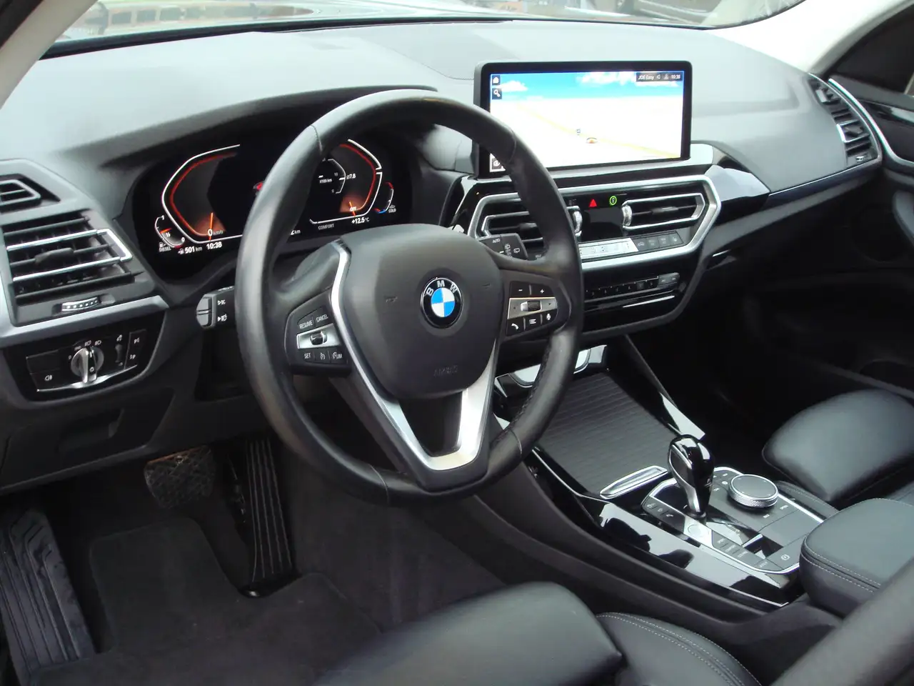 BMW X3 2.0 D FACELIFT * LEDER * NAVI * AUTOMAAT * 360° CAMERA *, миниатюра 4