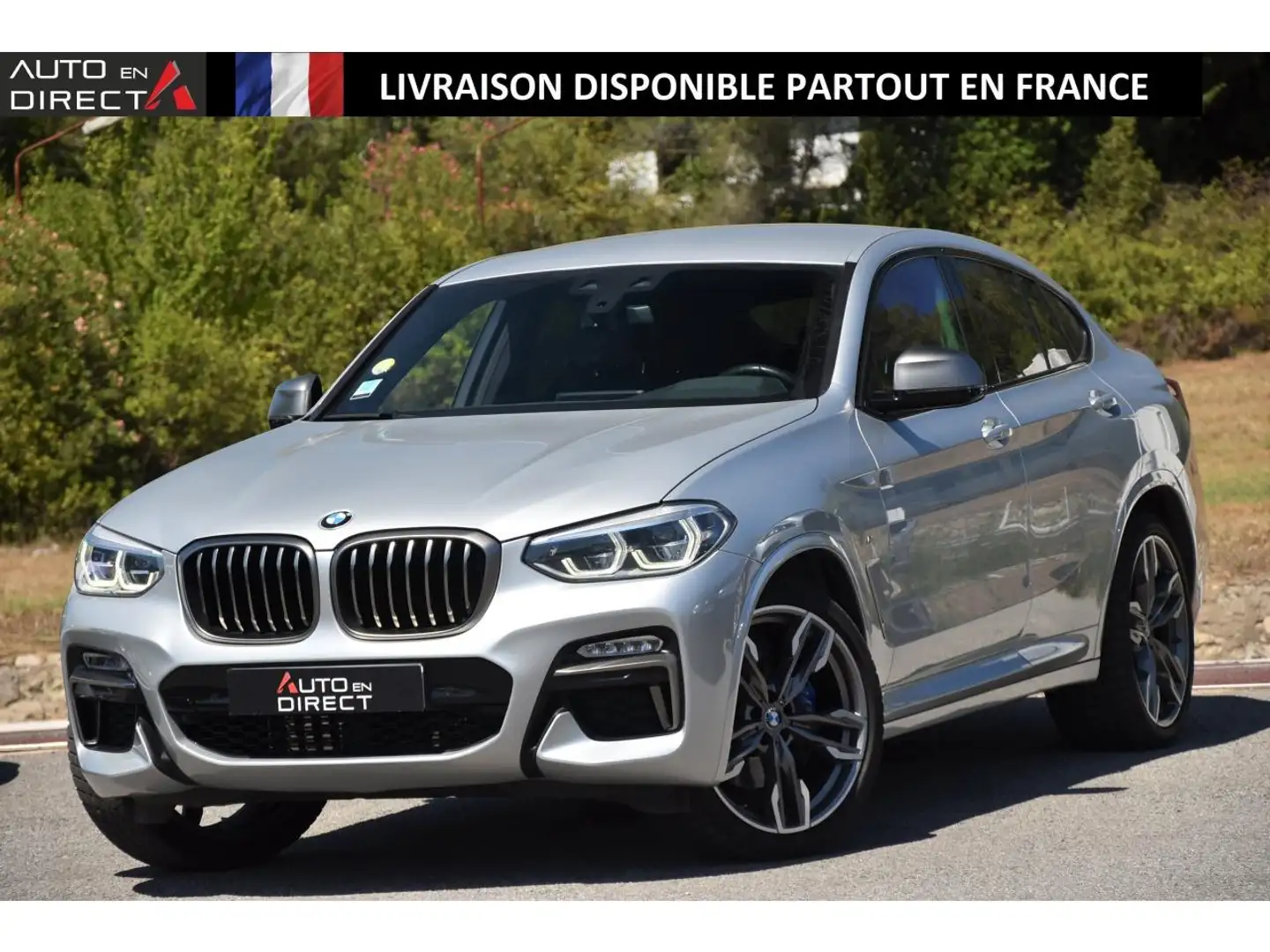 BMW X4 M40DA 326 G02 F98 M Performance Gris - 1