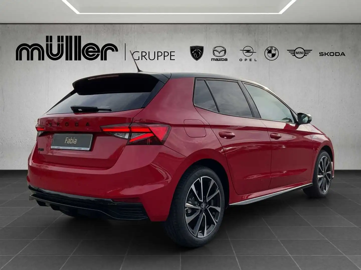 Skoda Fabia 1.5 TSI DSG Monte Carlo Rot - 2