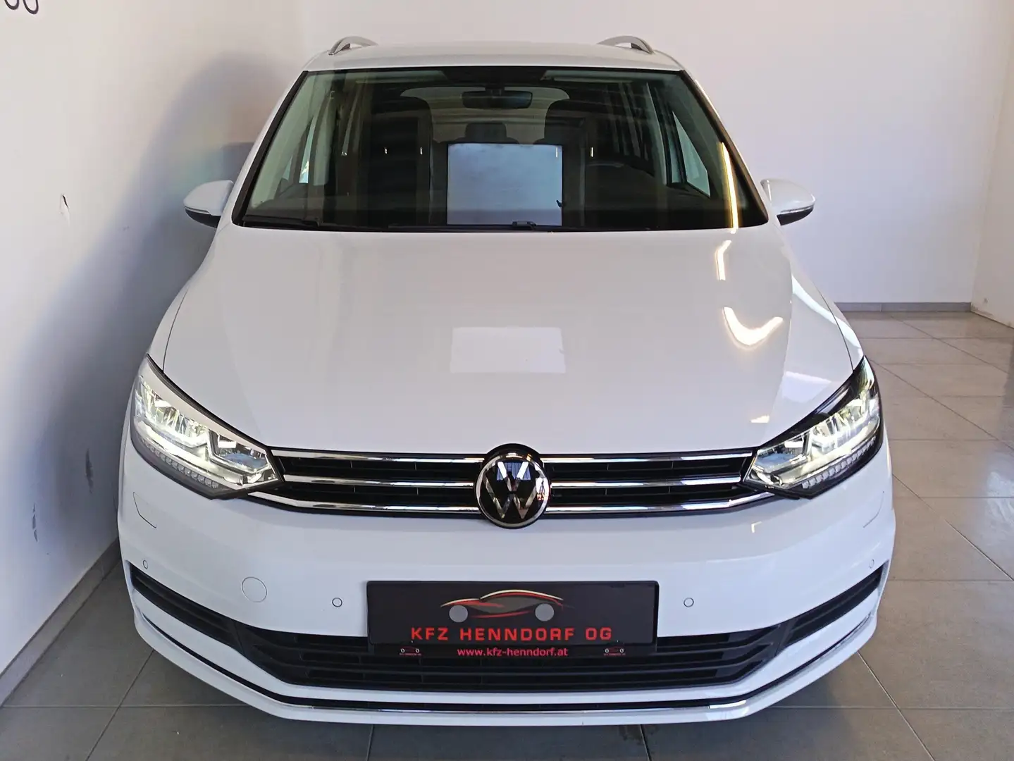 Volkswagen Touran United 2.0 TDI DSG *7Sitzer* Weiß - 2