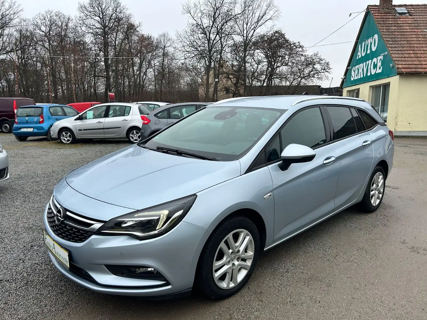 Opel Astra ST 1.4/Klimaauto/Sitz+Lenkhz/Tüv07.27/1.HD Gris - 1