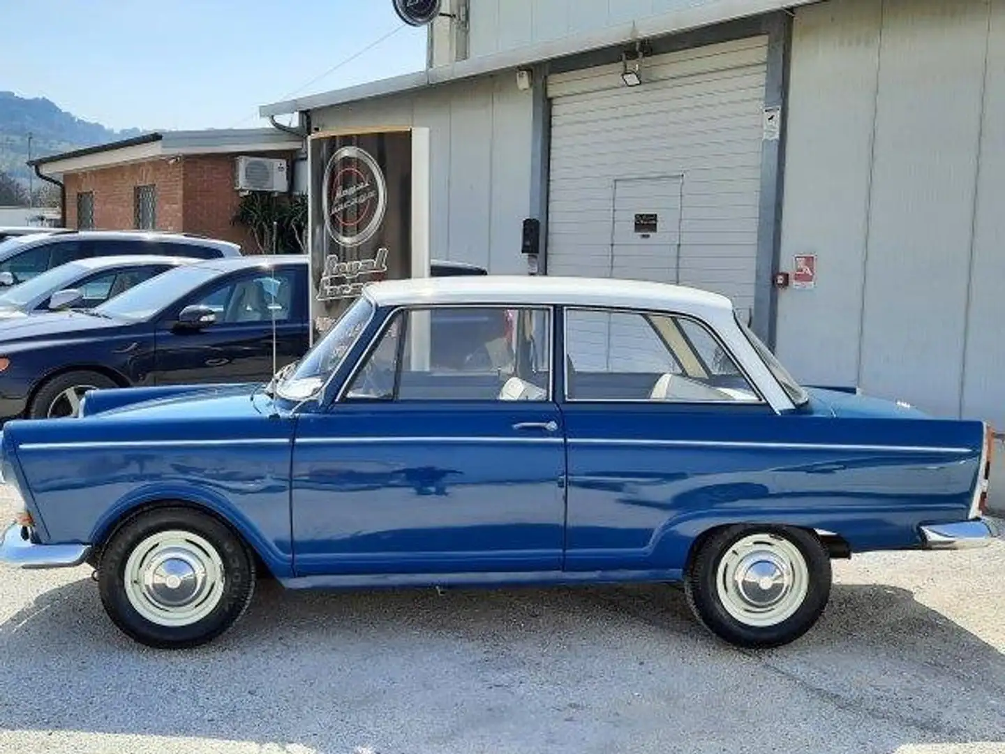 Oldtimer DKW f12 coupe' -asi targa oro Blu/Azzurro - 2