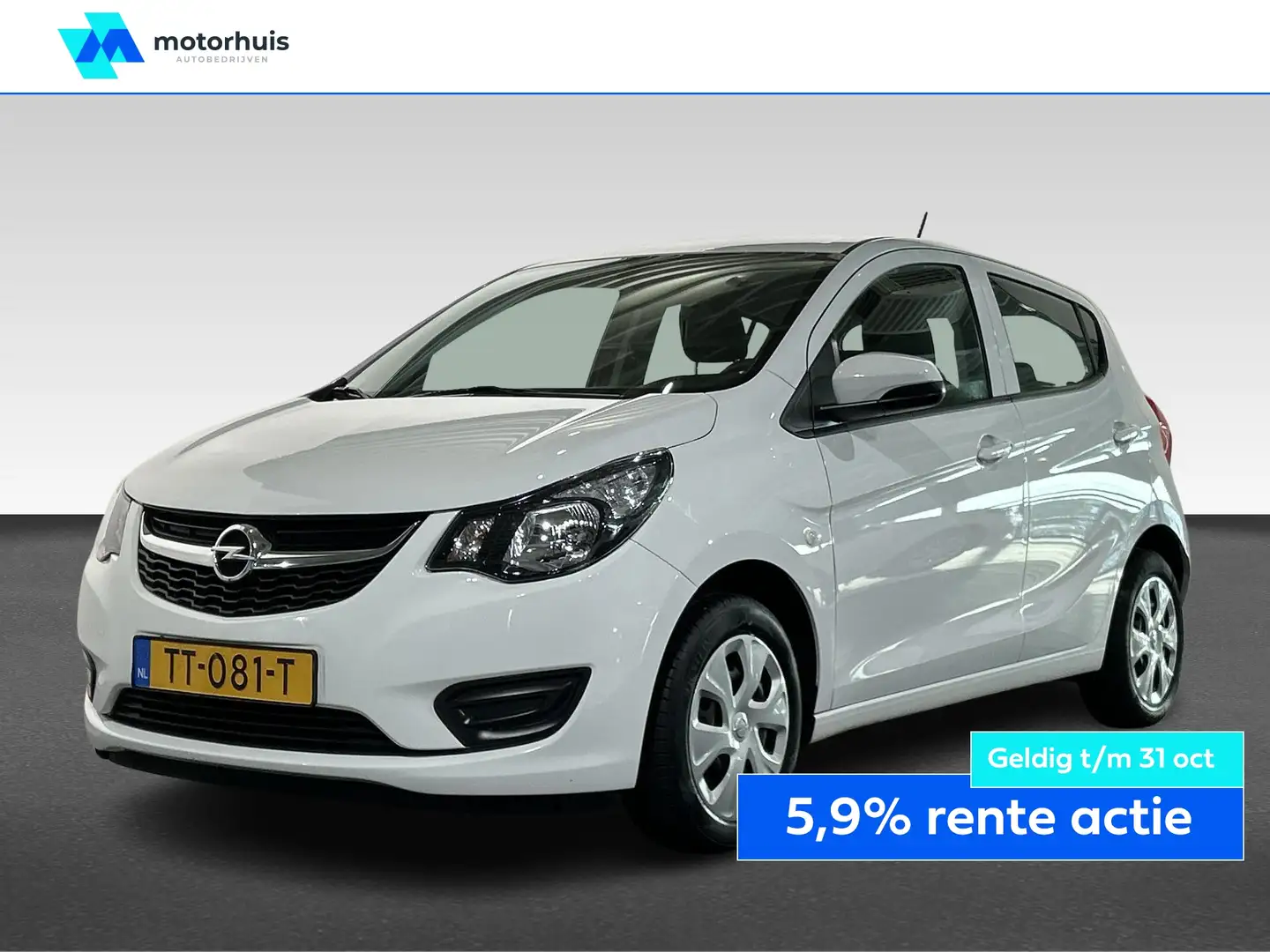 Opel Karl 1.0 ecoFLEX 75pk Edition Blanc - 1