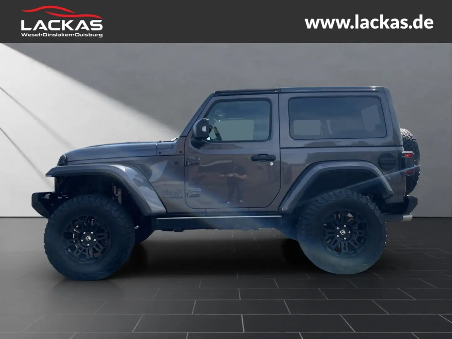 Jeep Wrangler Unlimited Sahara 2.0 T-GDI Hardtop Navi Soundsyste Gris - 2