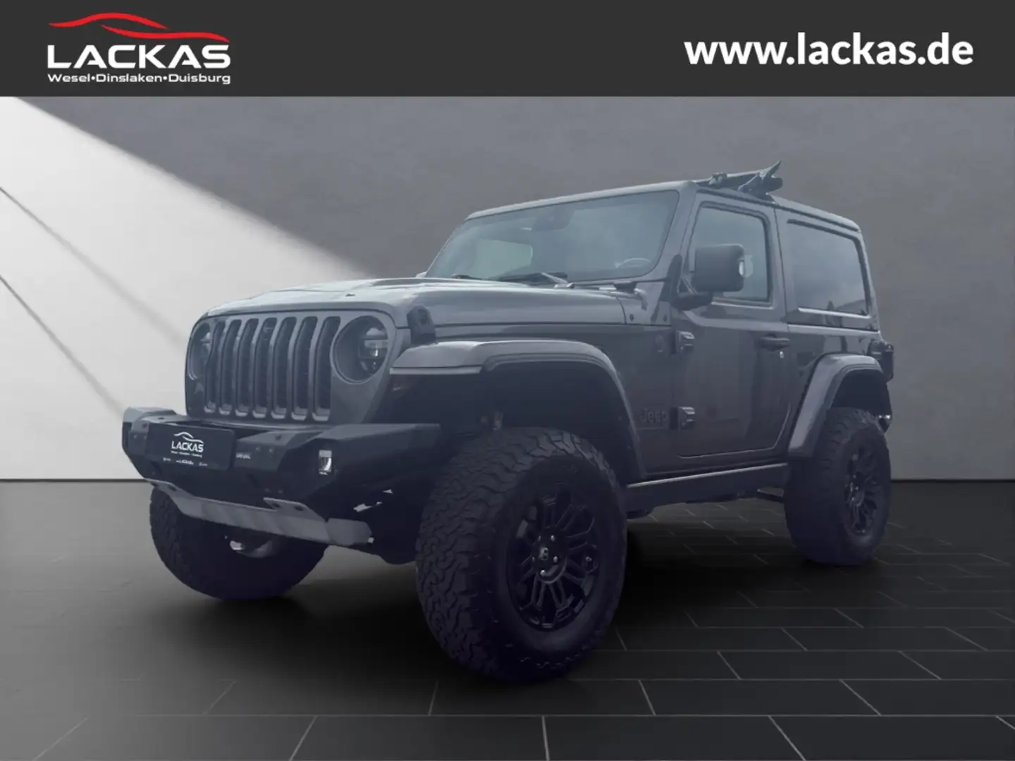 Jeep Wrangler Unlimited Sahara 2.0 T-GDI Hardtop Navi Soundsyste Gris - 1