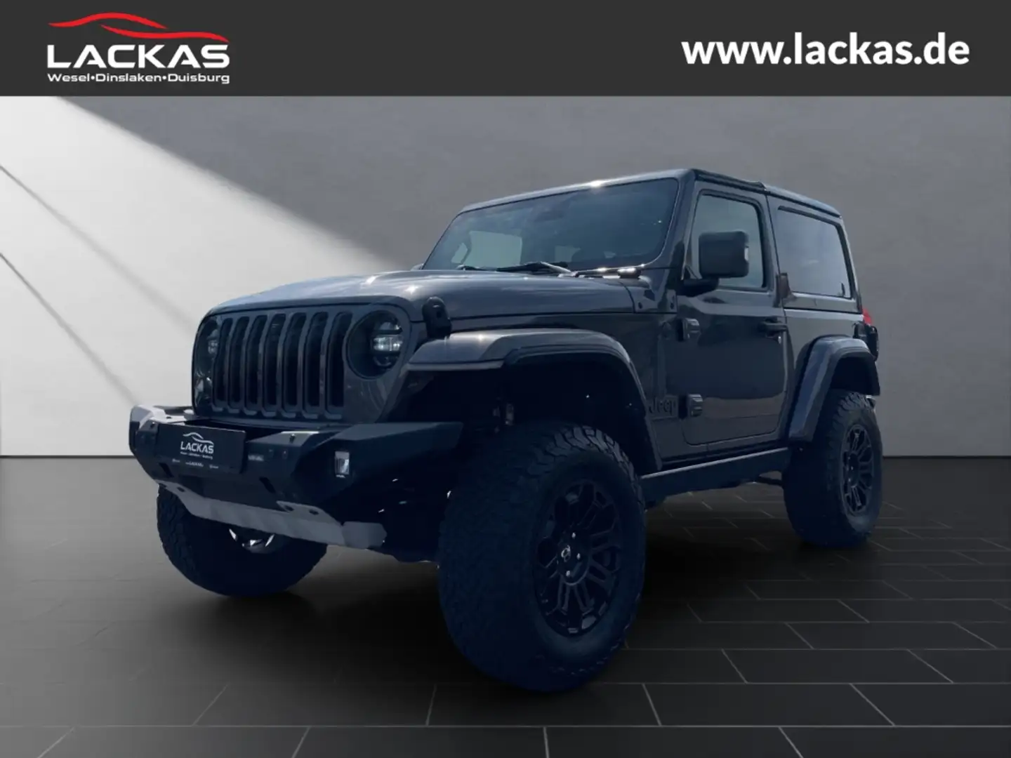 Jeep Wrangler Unlimited Sahara 2.0 T-GDI Hardtop Navi Soundsyste Gris - 1