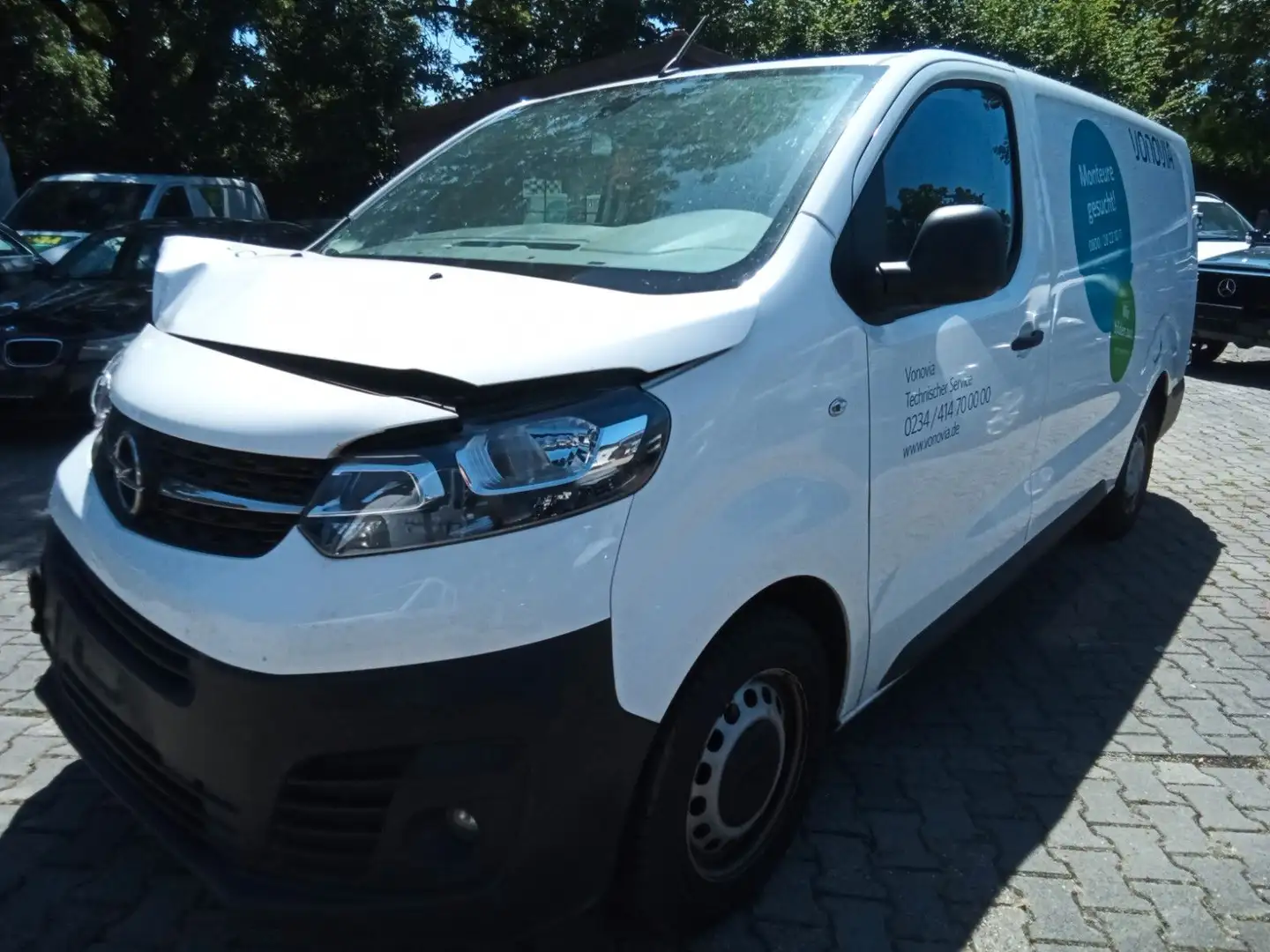 Opel Vivaro Kasten Edition L Navi/Kamera/Sortimo Blanc - 1